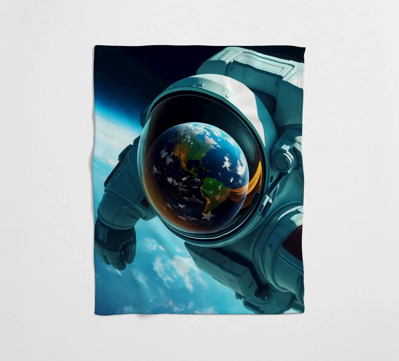 Astronaut Erde coperta in pile da kosinsart.gallery