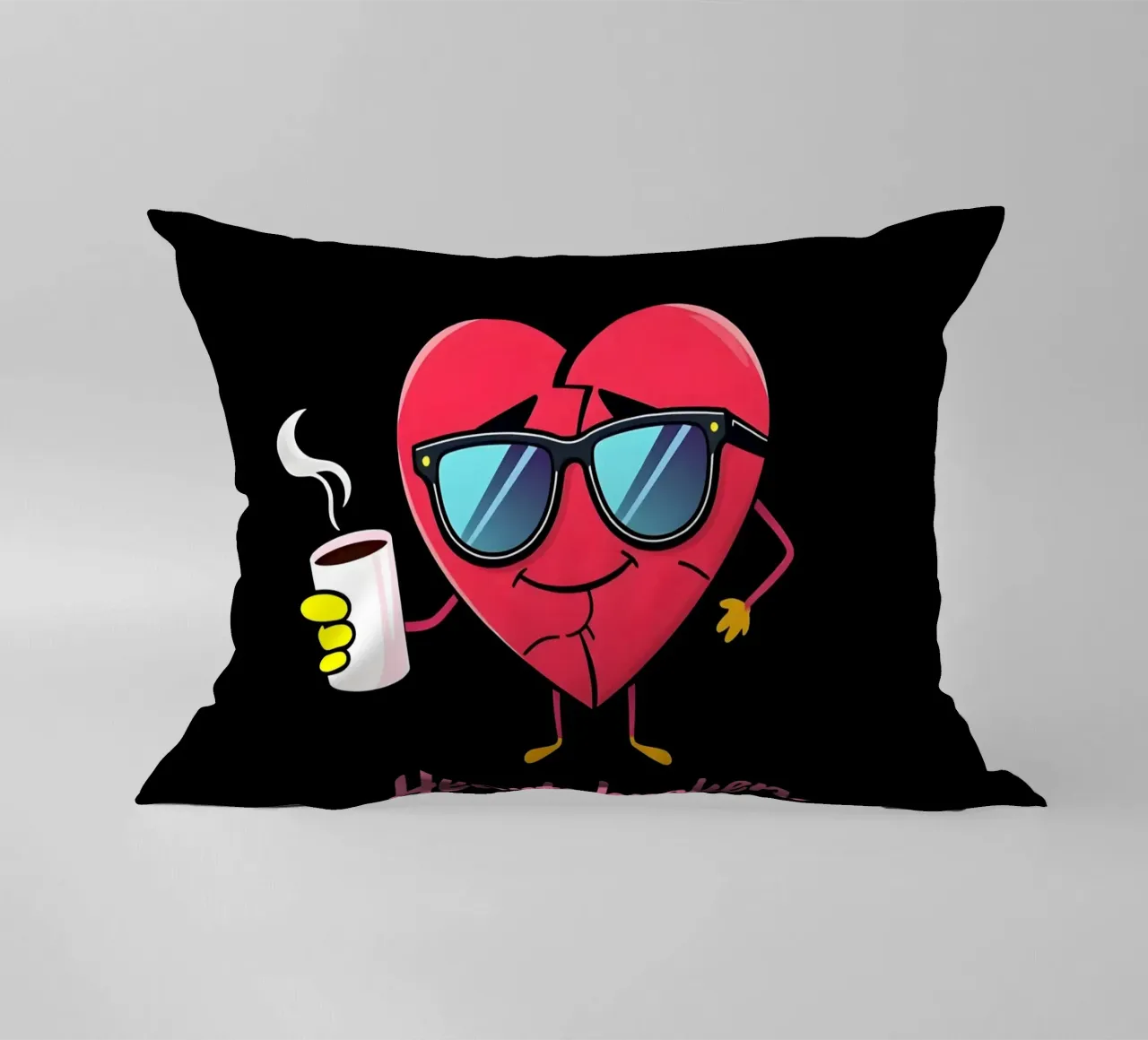 Broken Heart decorative cushion by Anita's Dream
