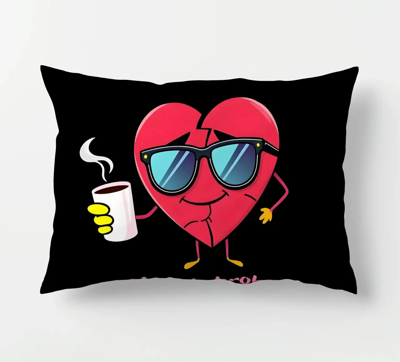 Broken Heart decorative cushion by Anita's Dream