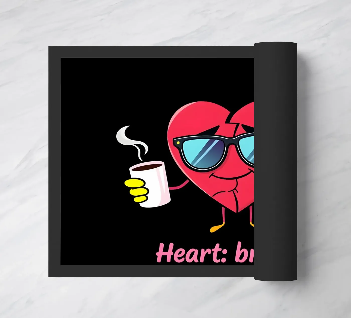 Cuore spezzato zerbino da Anita's Dream