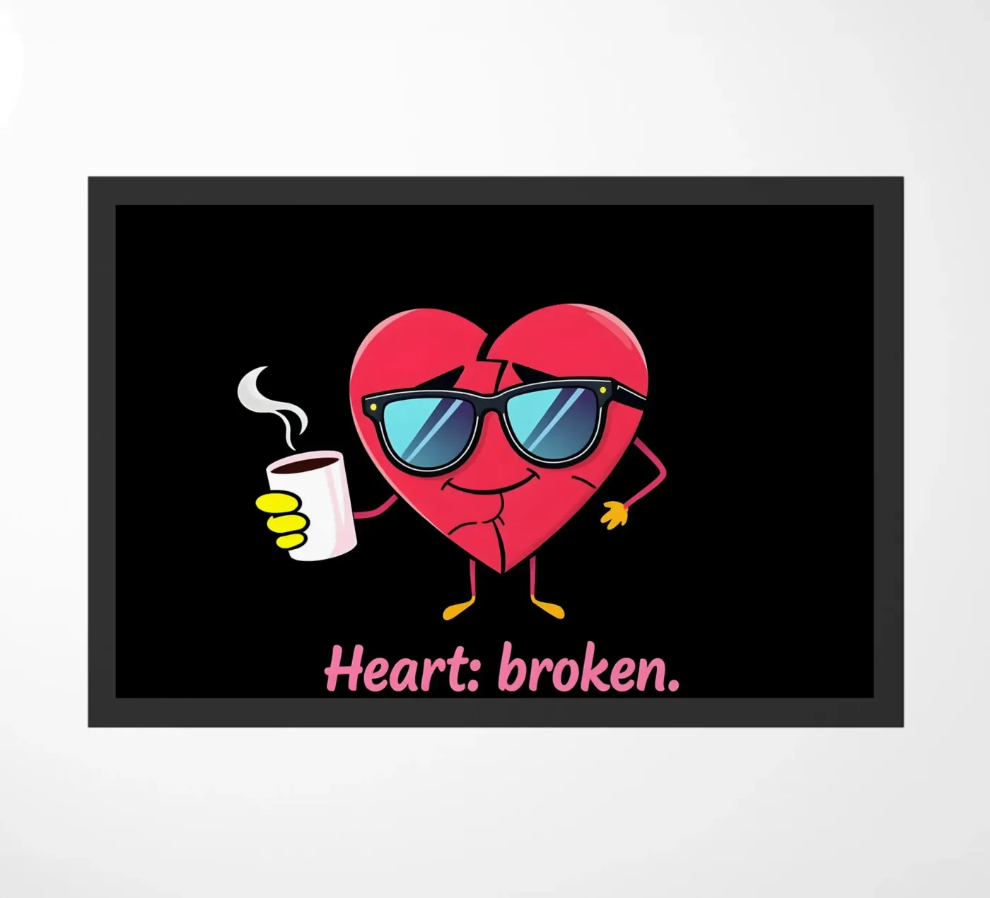 Cuore spezzato zerbino da Anita's Dream