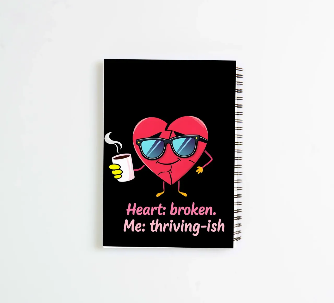 Broken Heart notitieboek met spiraal van Anita's Dream
