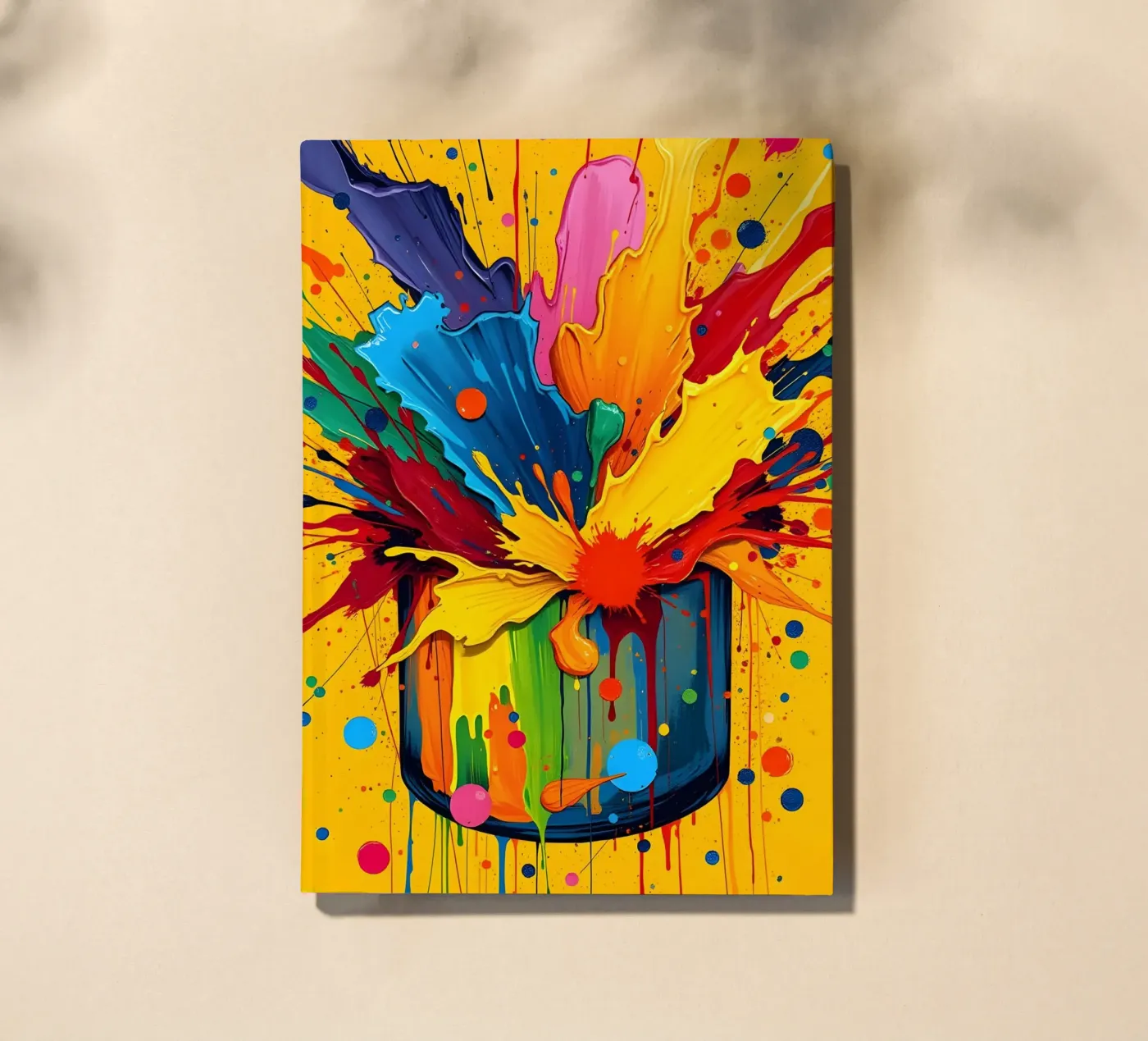 Paint Pot Explosion notebook by Anita's Dream