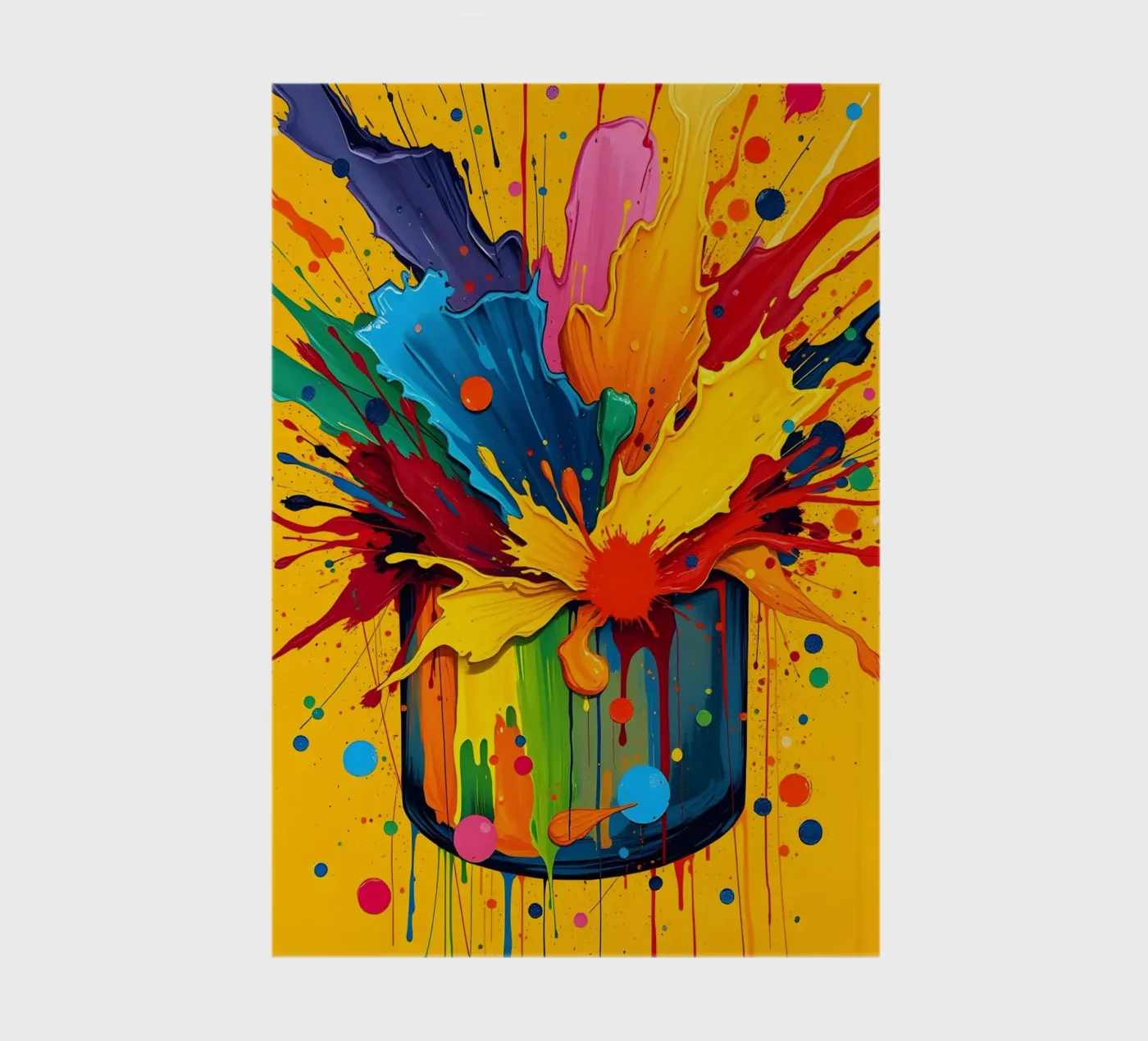 Paint Pot Explosion notebook by Anita's Dream