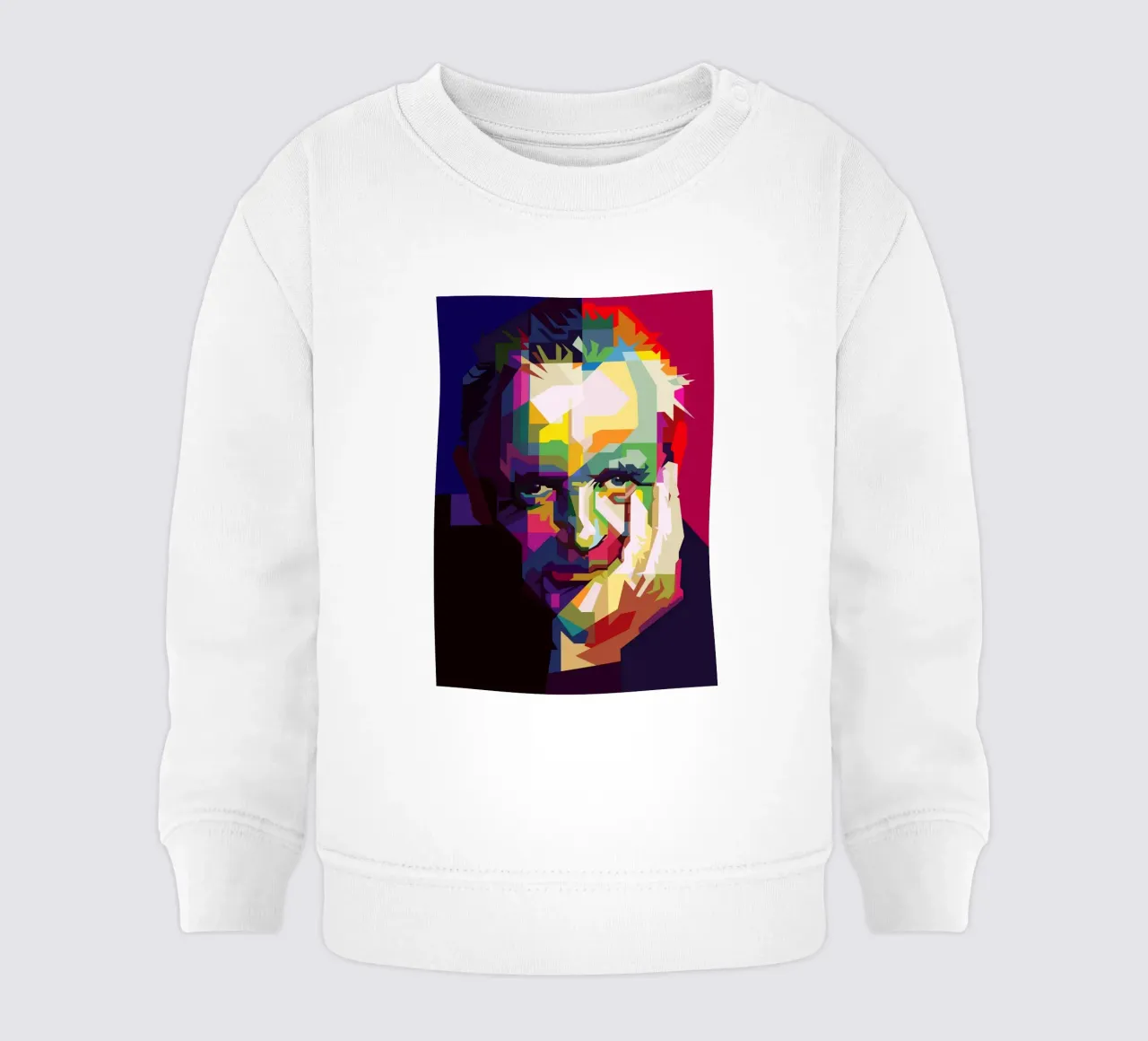 Anthony Hopkins Legend Actor WPAP Trending Now baby sweatshirt by Artkreator