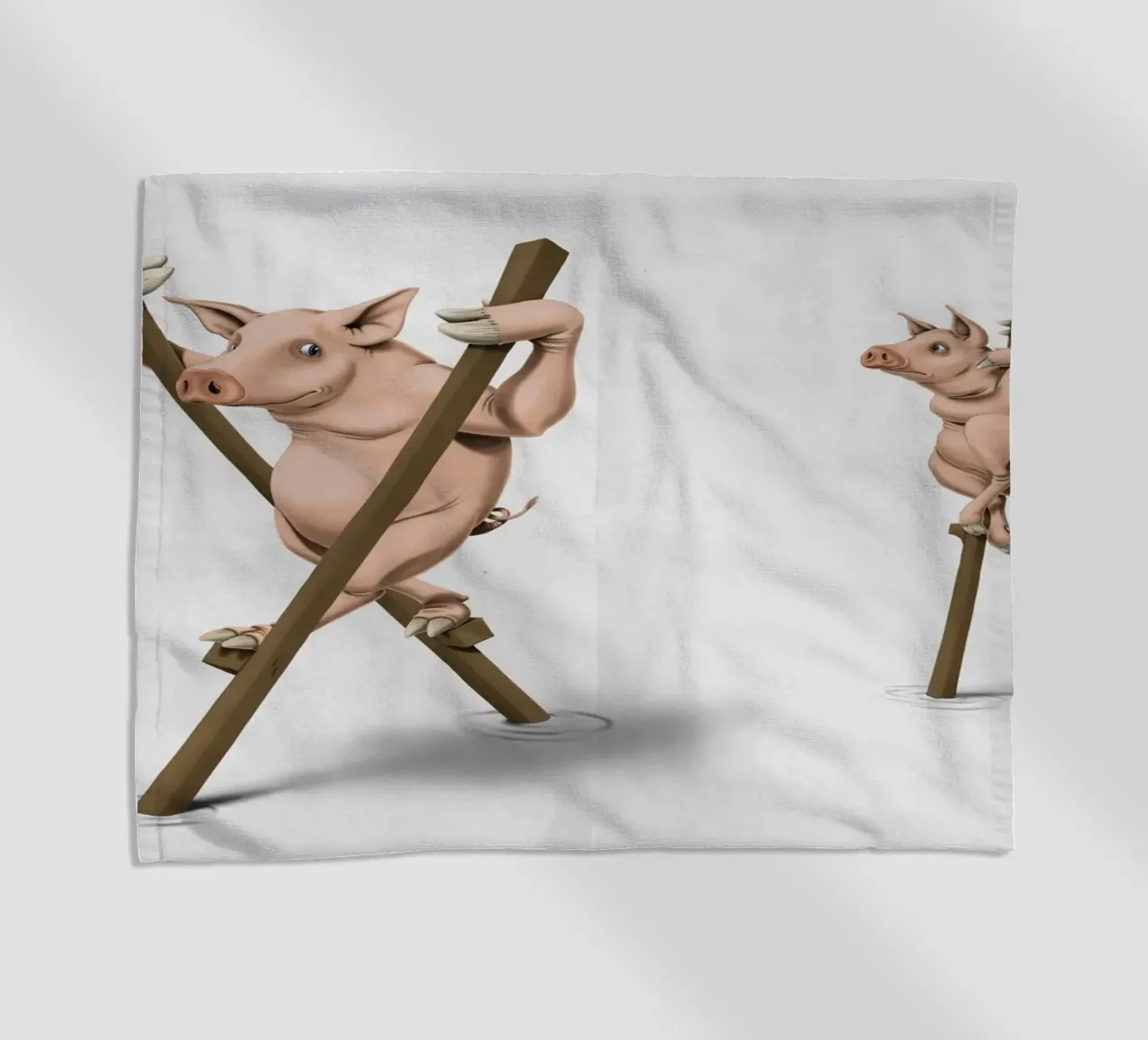 Stick in the mud (Wordless) telo mare da Rob Art | Illustration