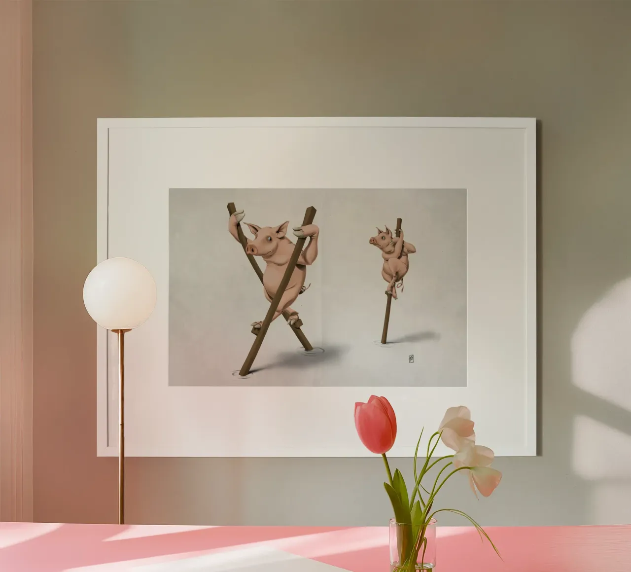 Stick in the mud (Wordless) carta hahnemühle da Rob Art | Illustration