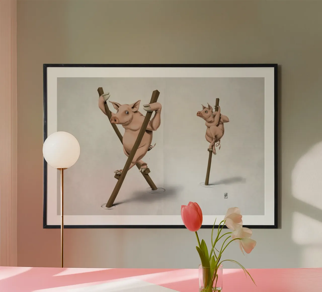 Stick in the mud (Wordless) carta hahnemühle da Rob Art | Illustration