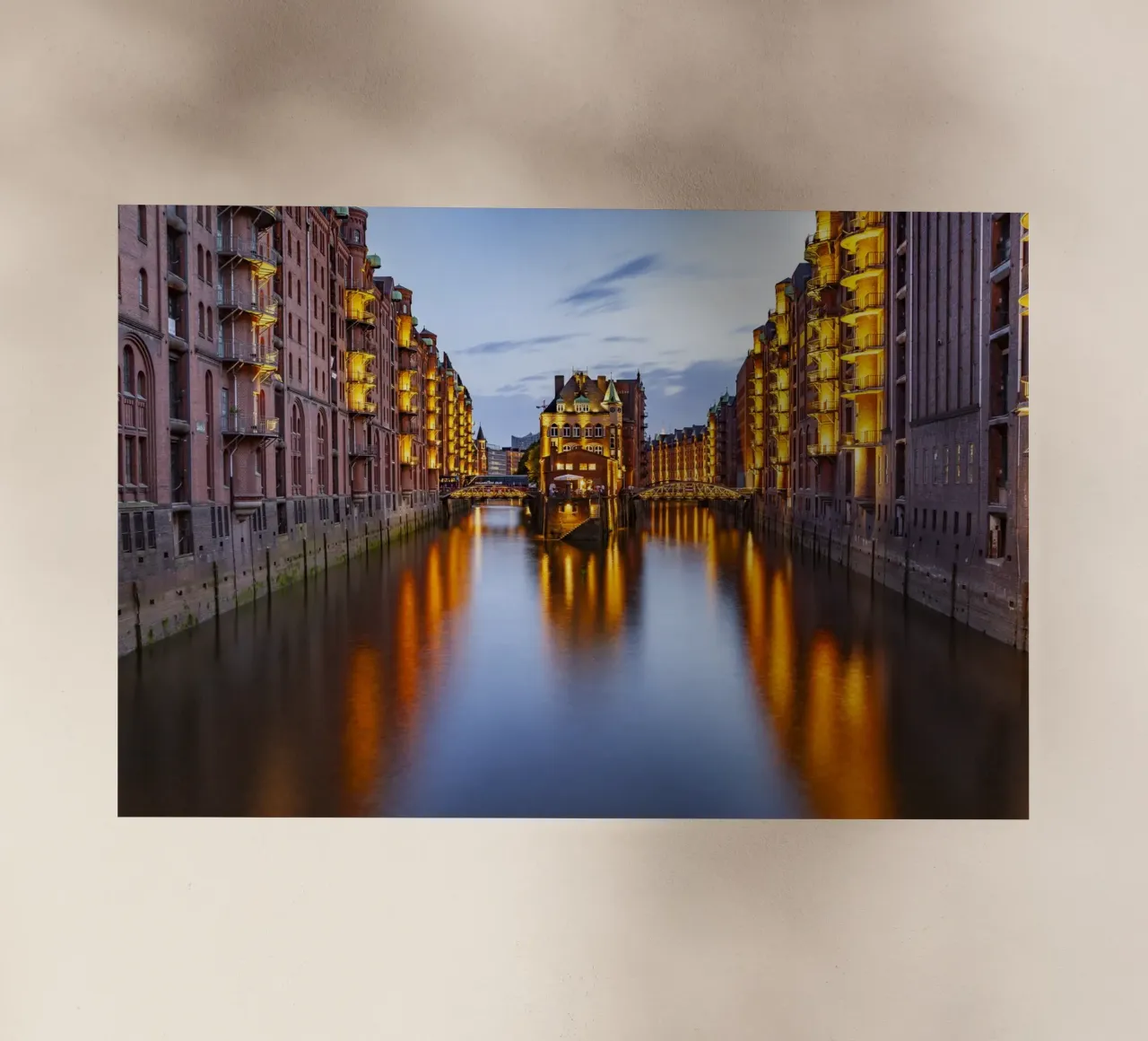 Speicherstadt Hamburg pellicola backlit da Reisefotografie - Bilder aus aller Welt