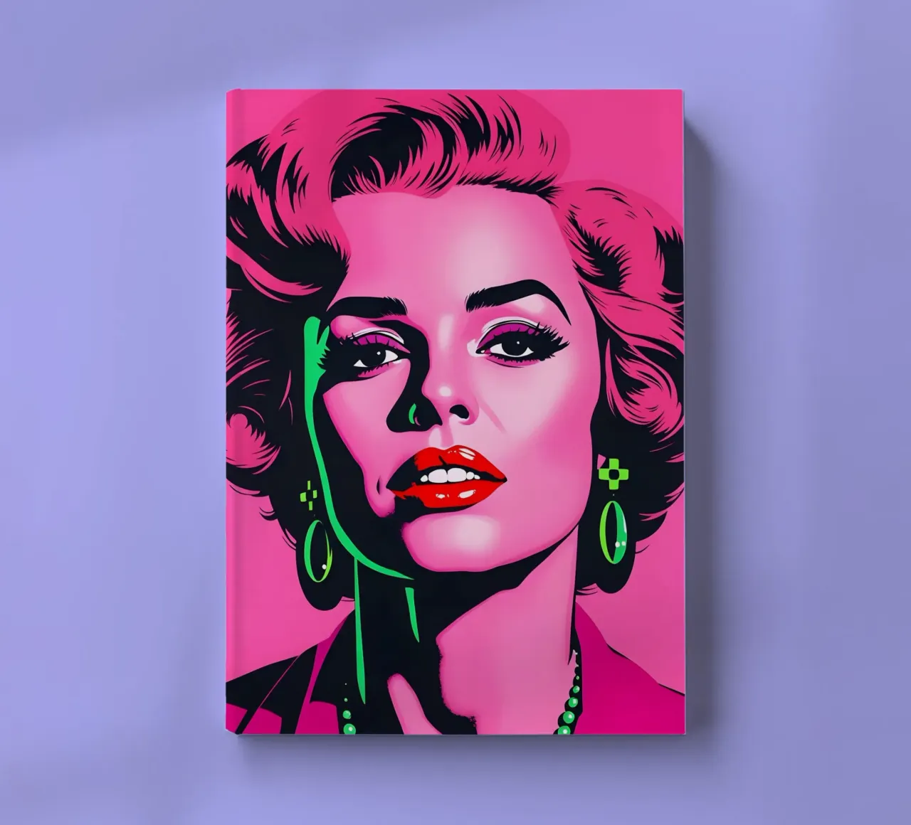 Marilyn Pretty in Pink notebook by Anita's Dream