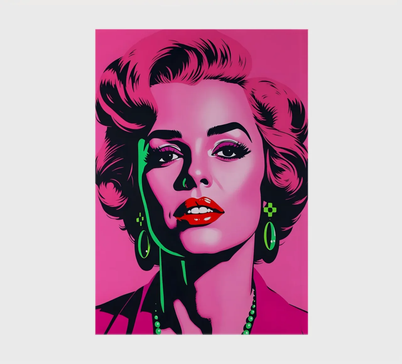 Marilyn Pretty in Pink notebook by Anita's Dream