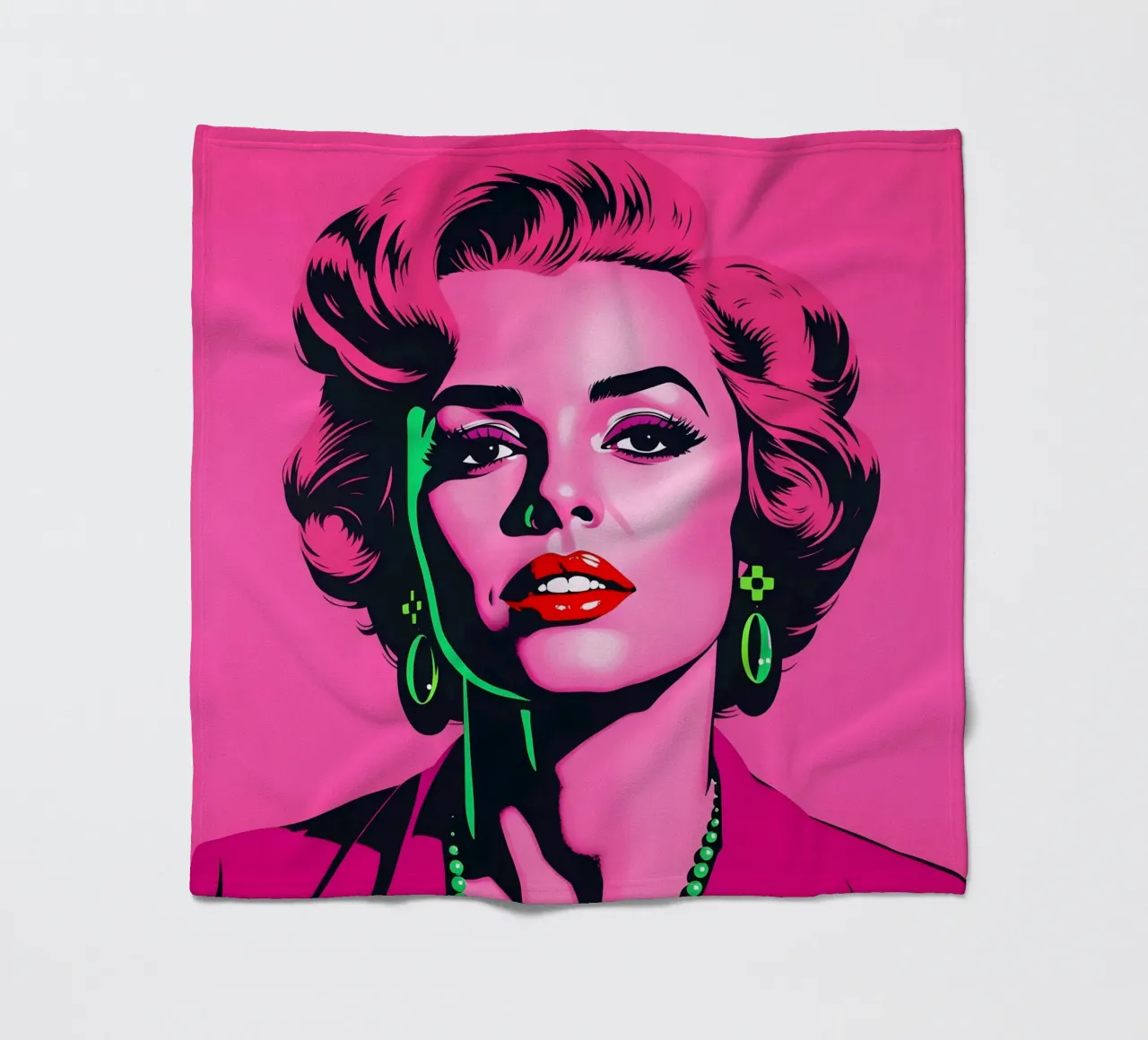 Marilyn Pretty in Pink coperta in pile da Anita's Dream