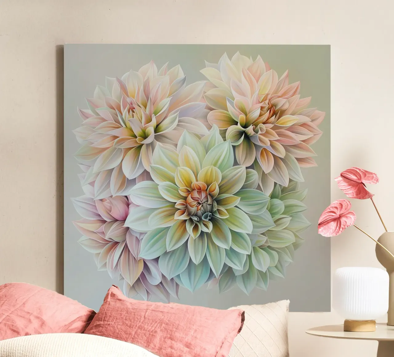 Wall-art by Imagine canvas with Floater frame by Imagine