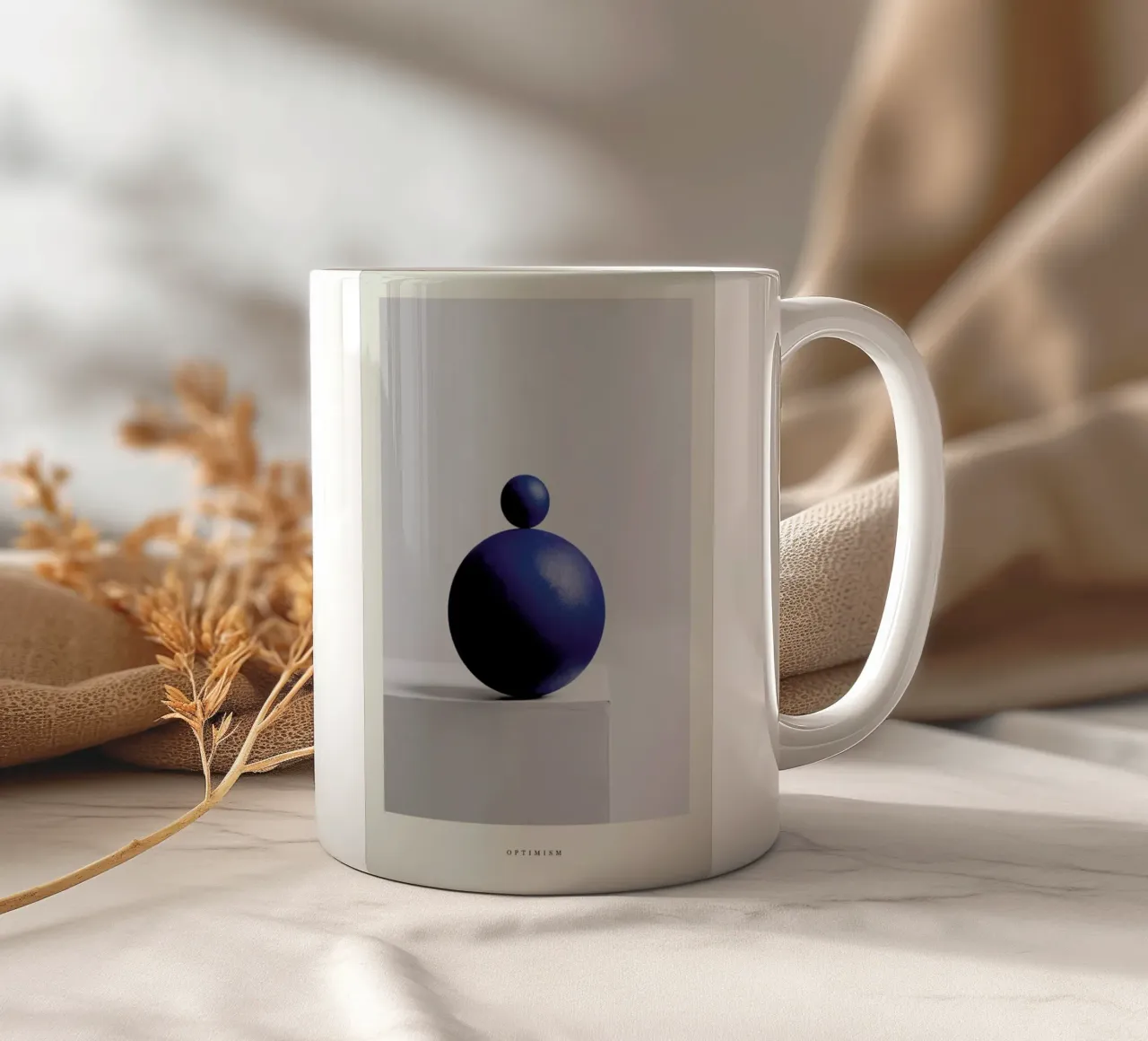 Optimism II tazza in ceramica da Graphite