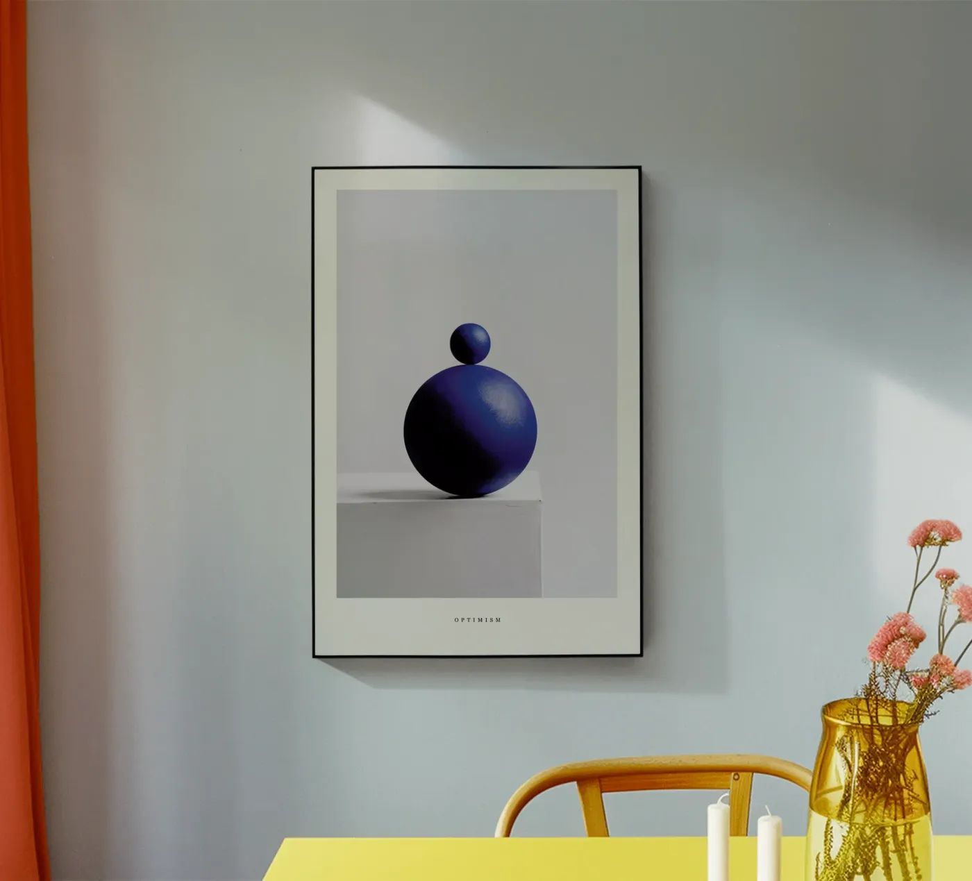 Optimism II acryl van Graphite