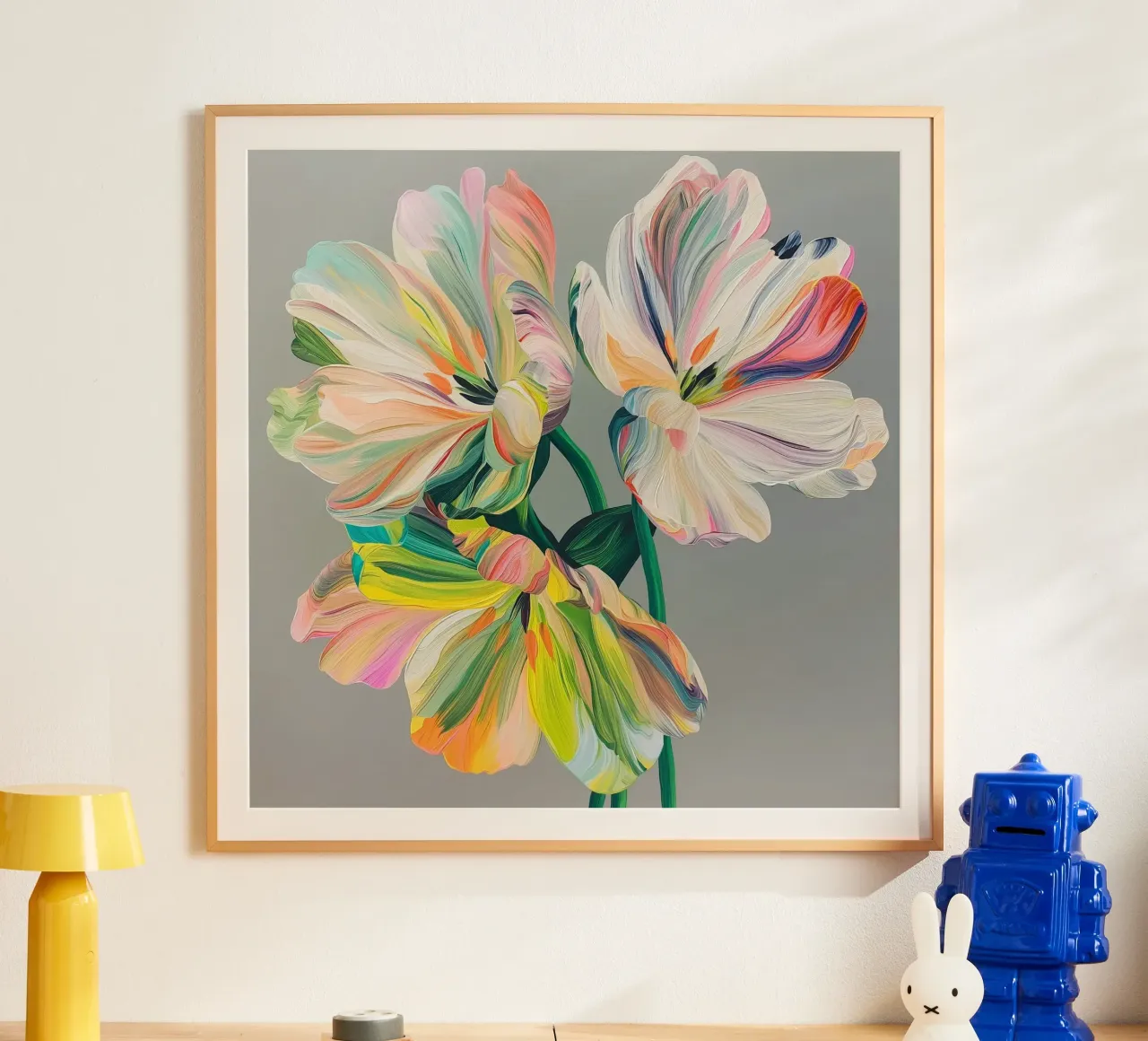 Fiori colorati carta hahnemühle da Imagine