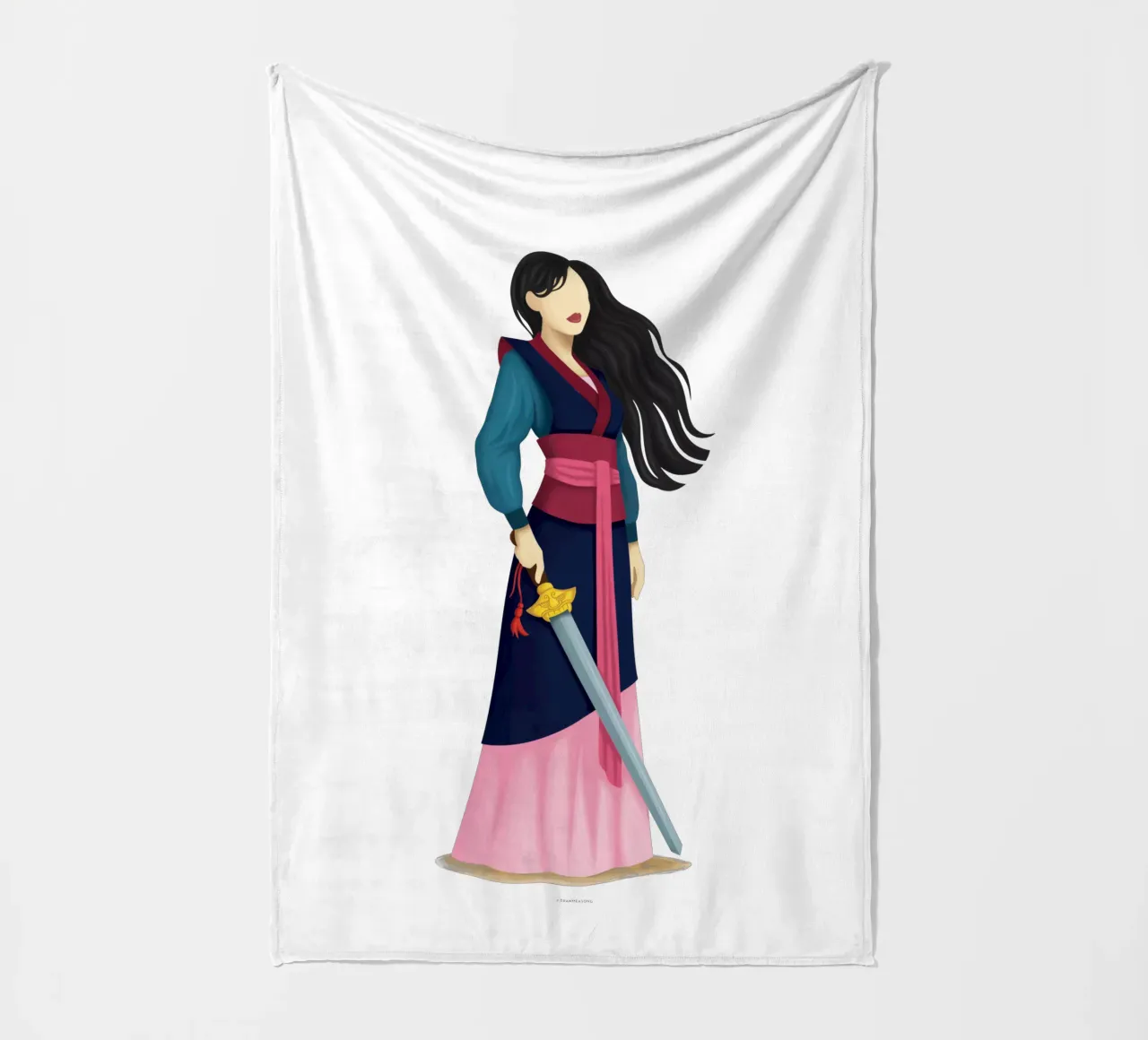 Mulan coperta in pile da Nour Tohme