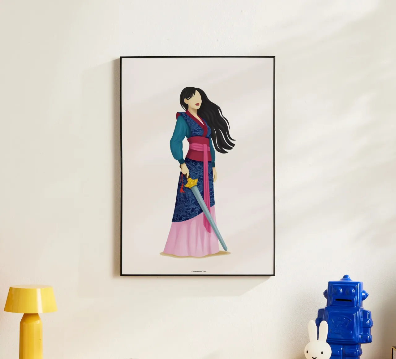 Mulan alluminio dibond da Nour Tohme