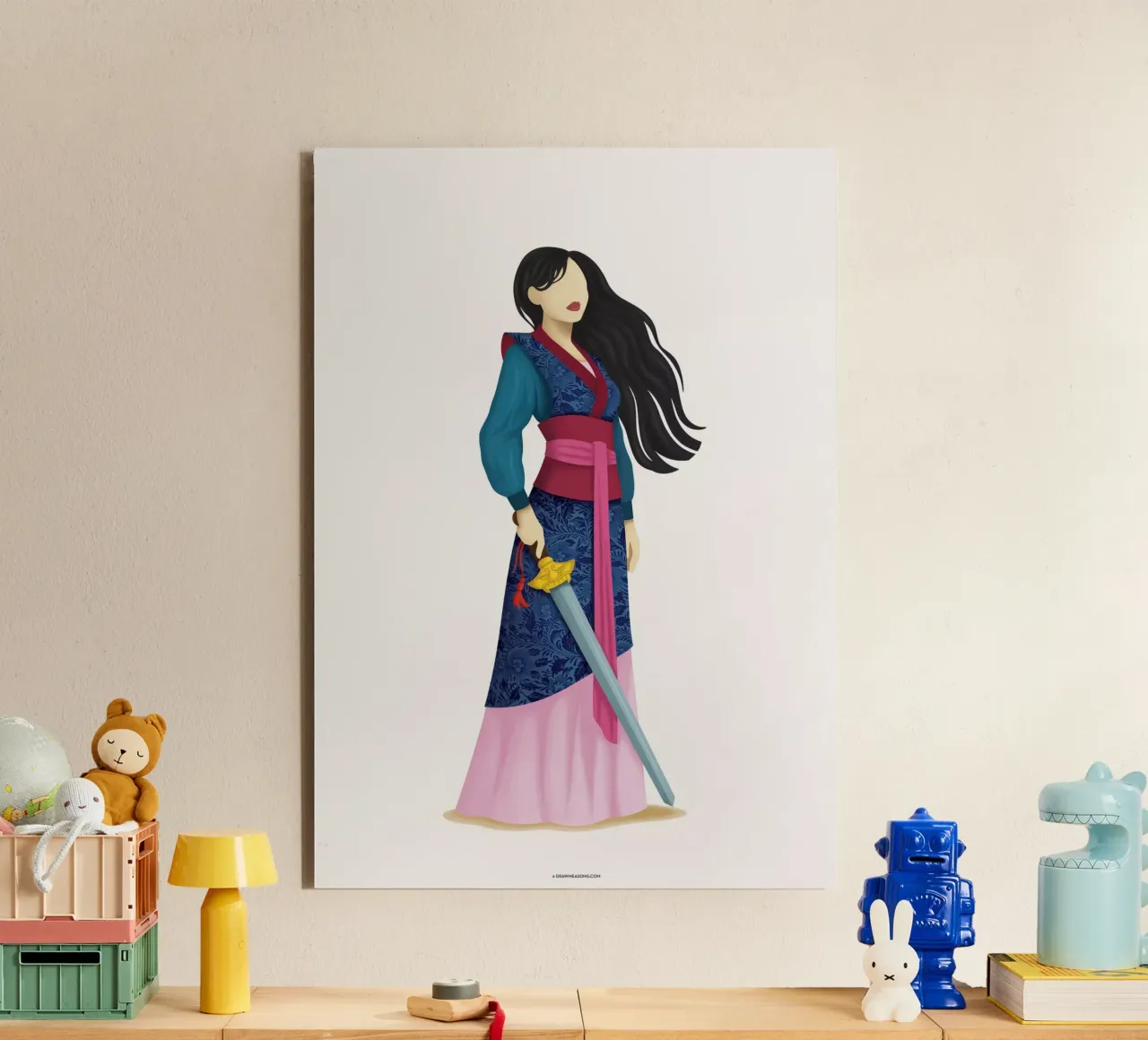 Mulan alluminio dibond da Nour Tohme