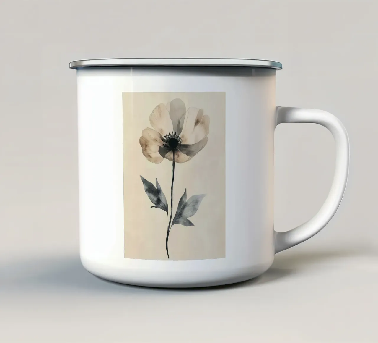 Arte da parete di Imagine tazza in smalto da Imagine