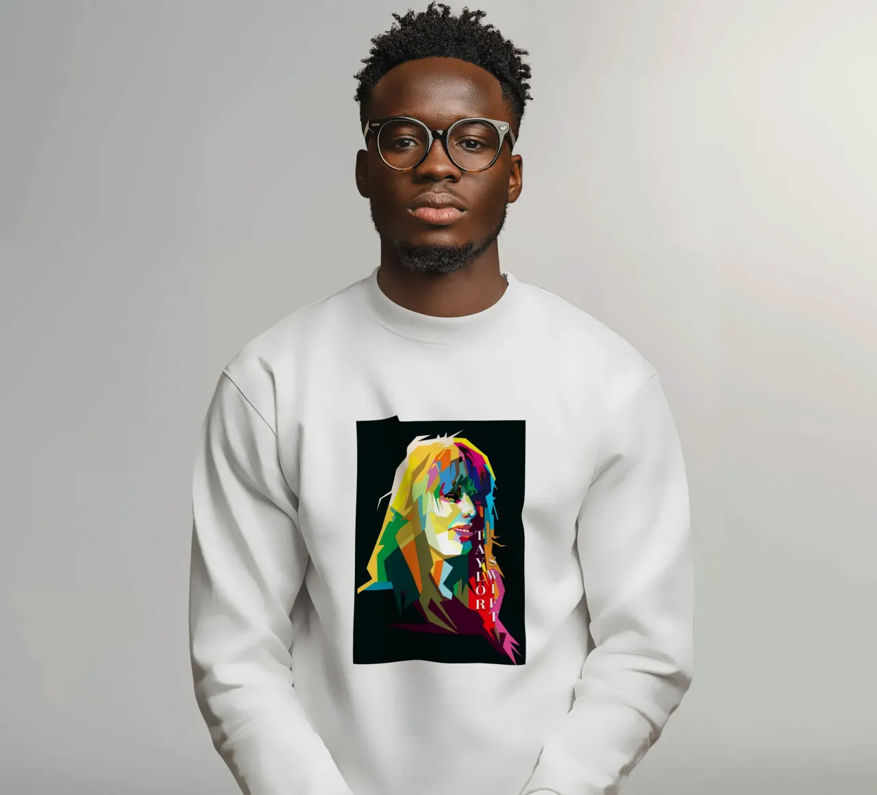 Taylor Swift Berühmte Berühmtheit WPAP Trending Now Sweatshirt von Artkreator