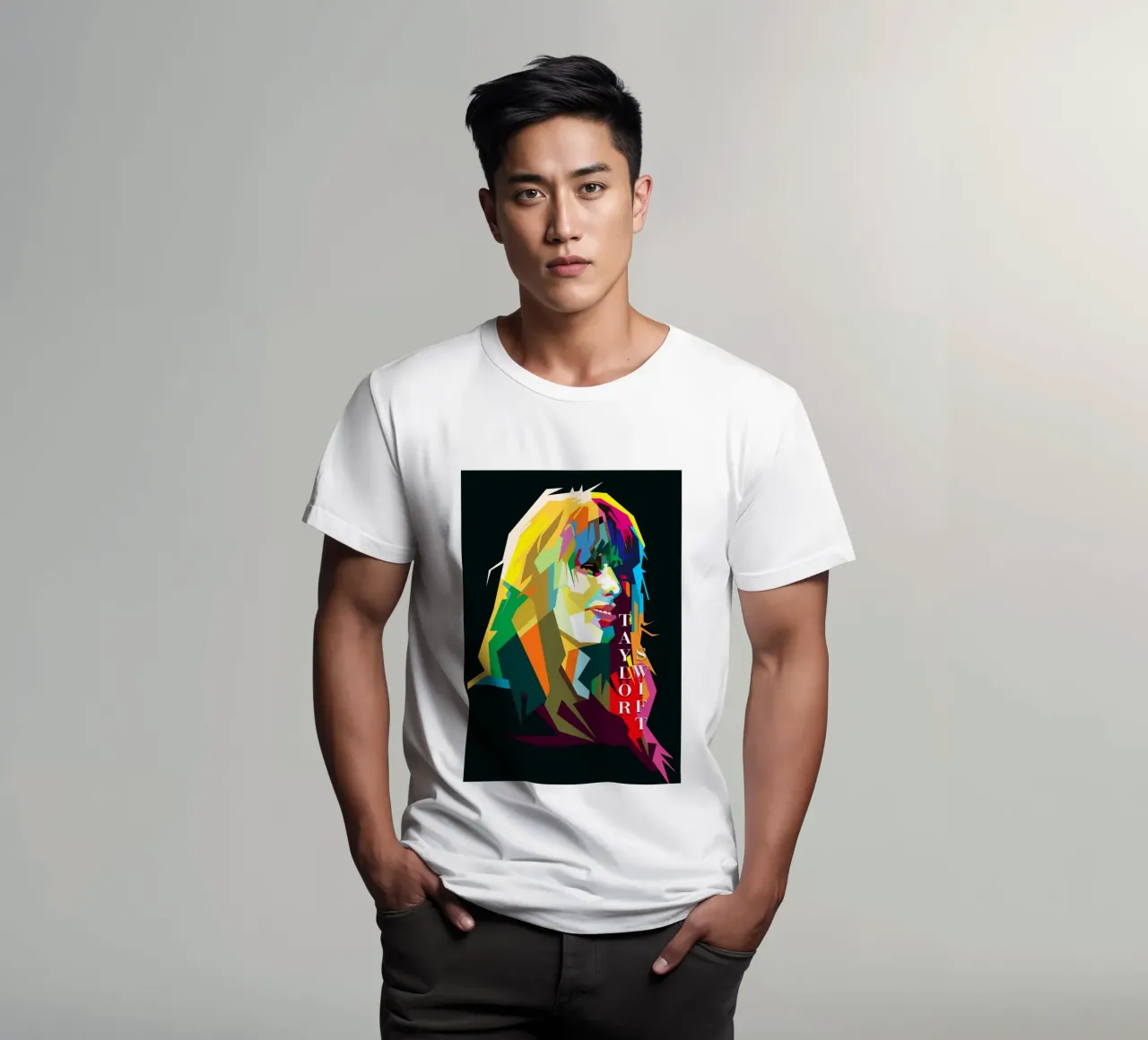 Taylor Swift Berühmte Berühmtheit WPAP Trending Now T-Shirt von Artkreator