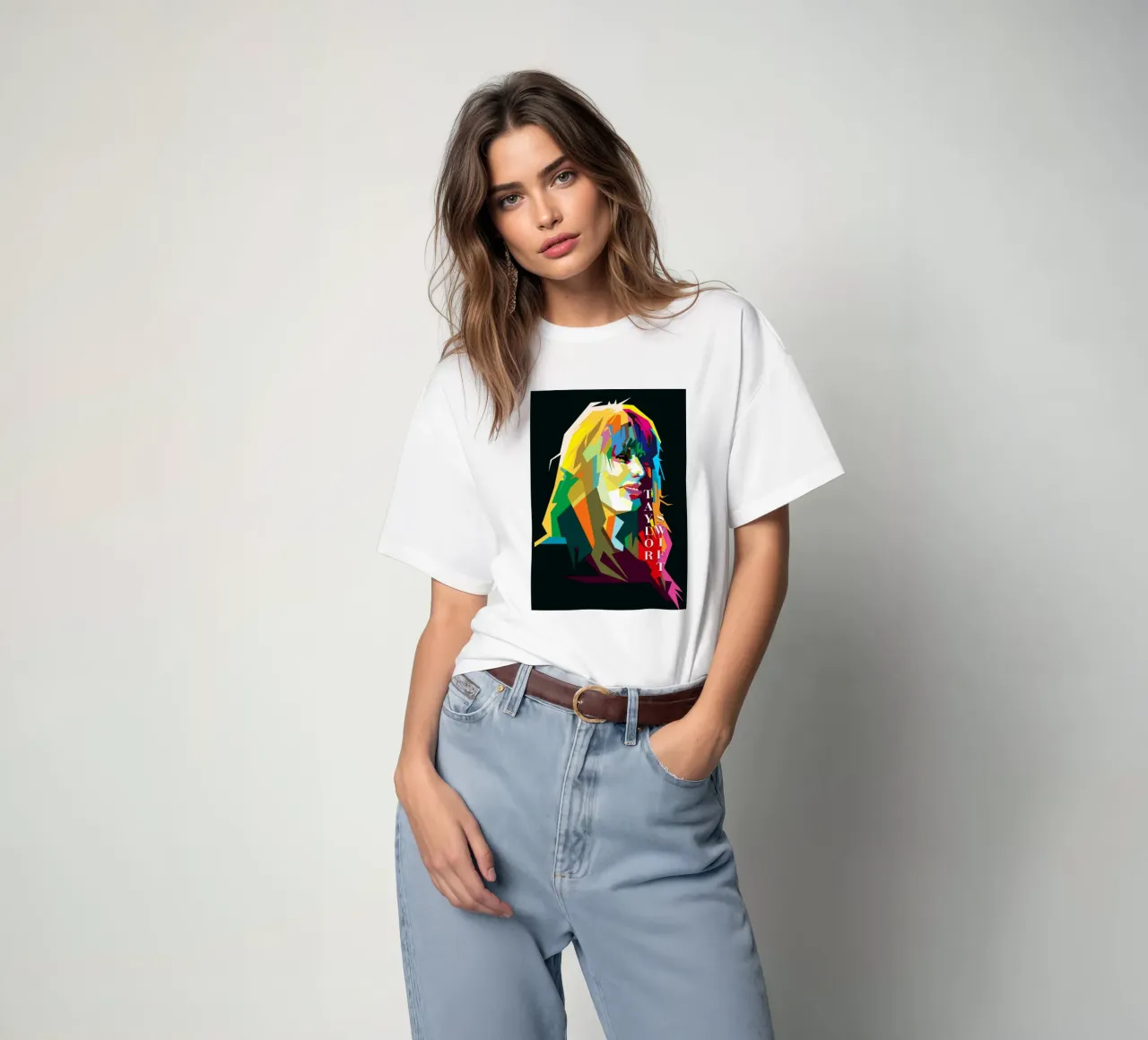 Taylor Swift Berühmte Berühmtheit WPAP Trending Now T-Shirt von Artkreator