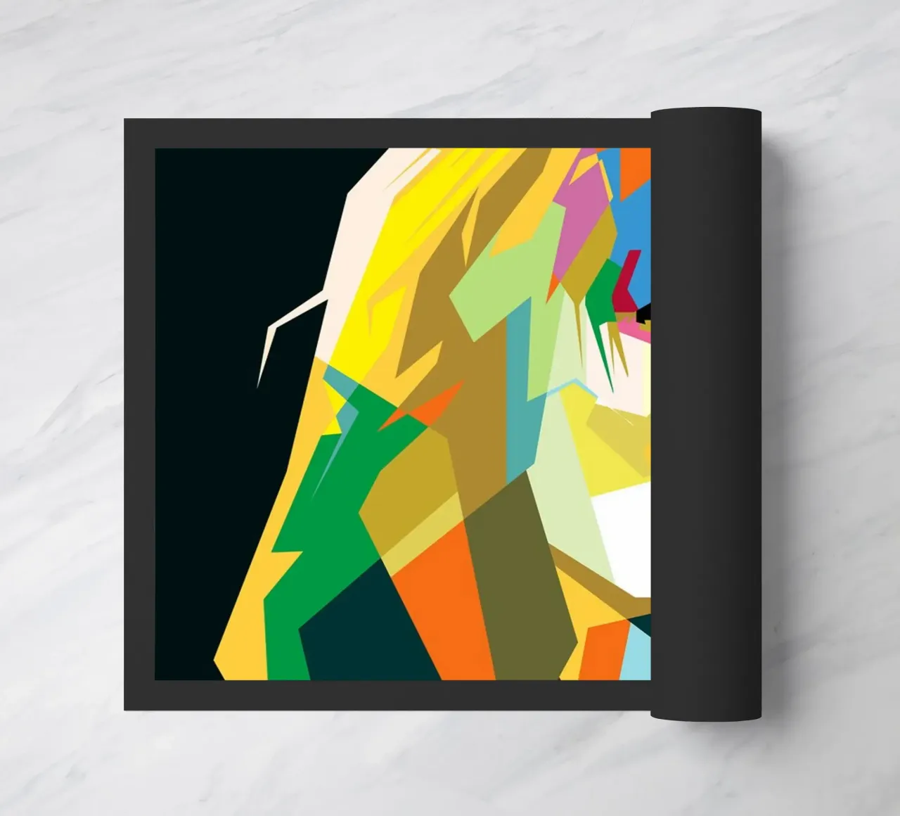 Taylor Swift Berühmte Berühmtheit WPAP Trending Now Fußmatte von Artkreator