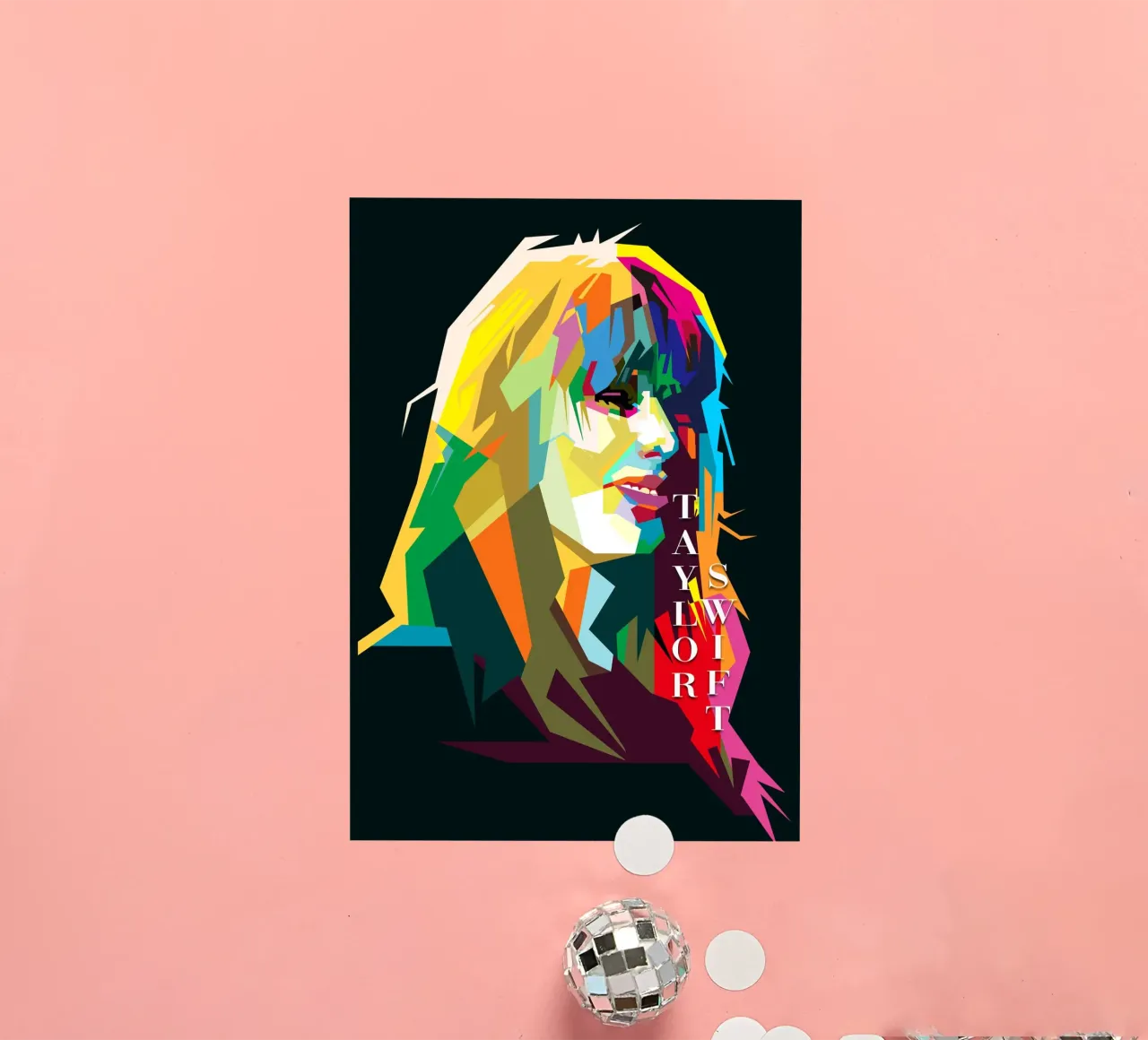 Taylor Swift Berühmte Berühmtheit WPAP Trending Now Sticker von Artkreator