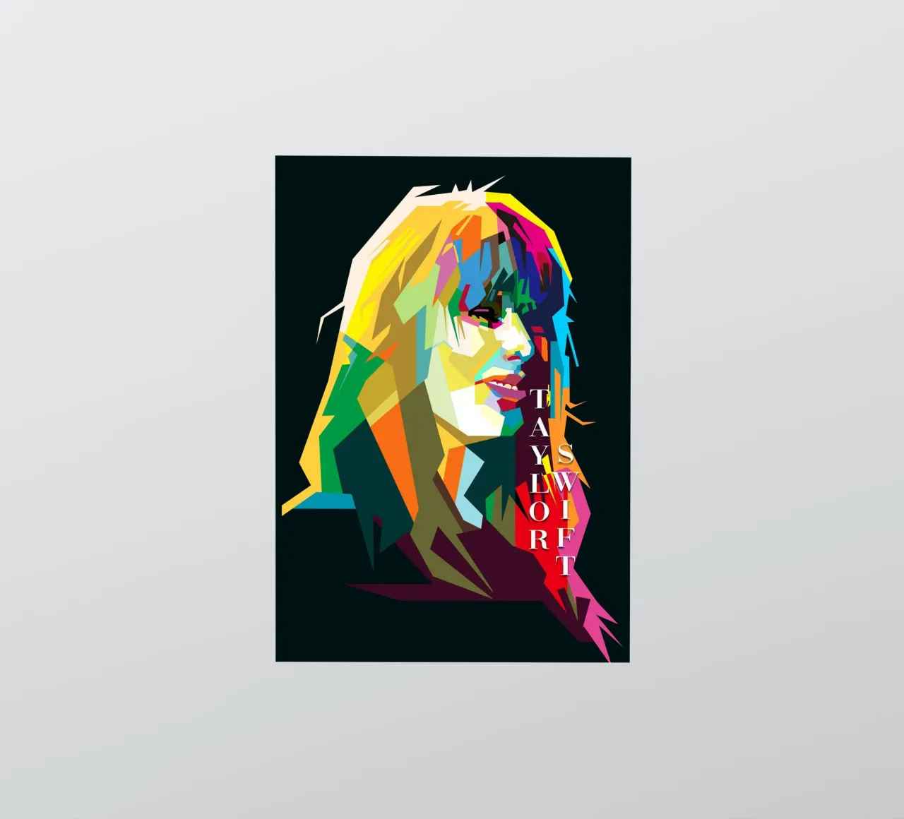 Taylor Swift Berühmte Berühmtheit WPAP Trending Now Sticker von Artkreator