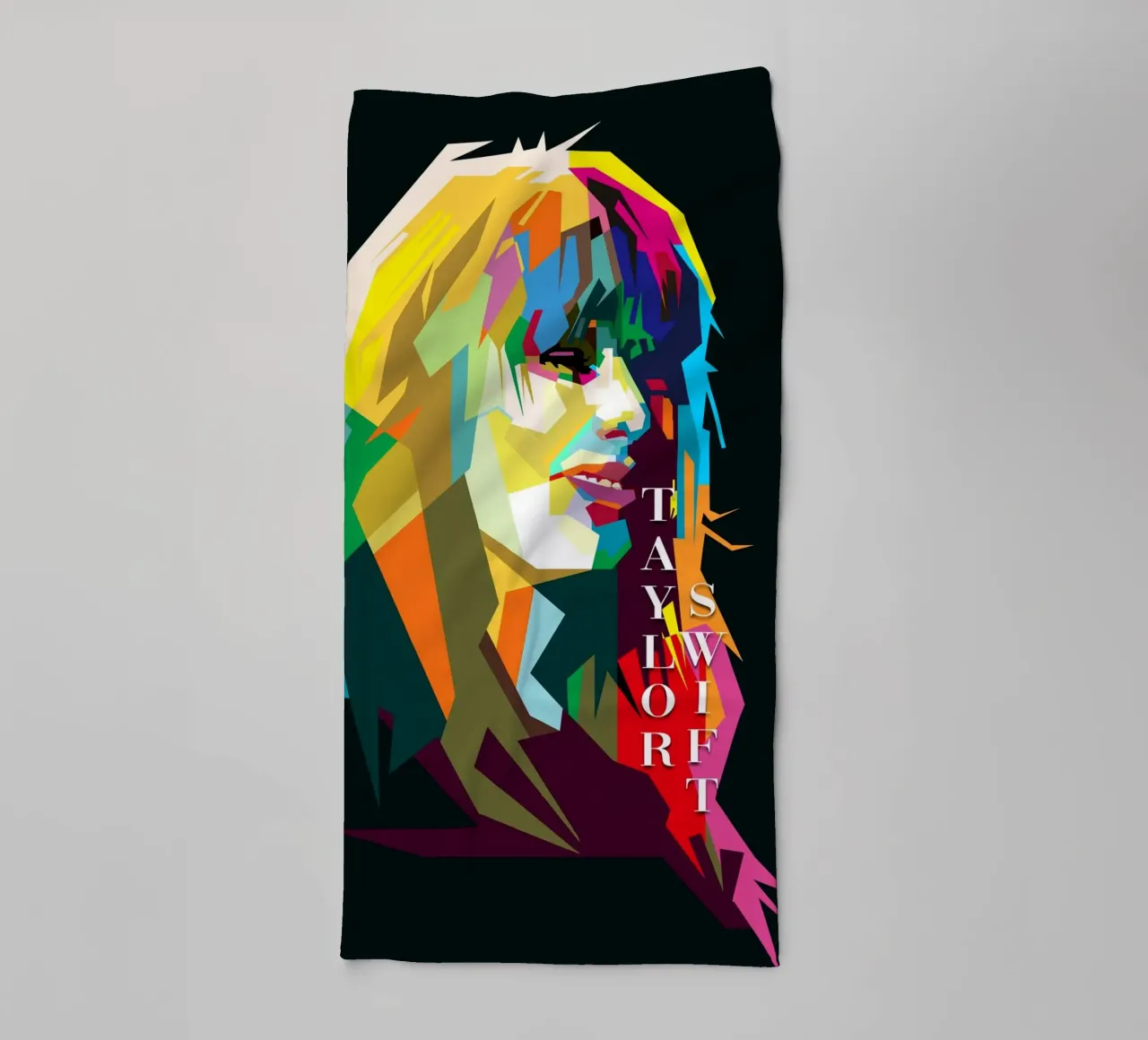 Taylor Swift Berühmte Berühmtheit WPAP Trending Now Handtuch von Artkreator