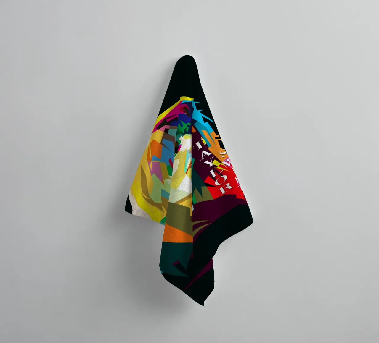 Taylor Swift Berühmte Berühmtheit WPAP Trending Now Handtuch von Artkreator