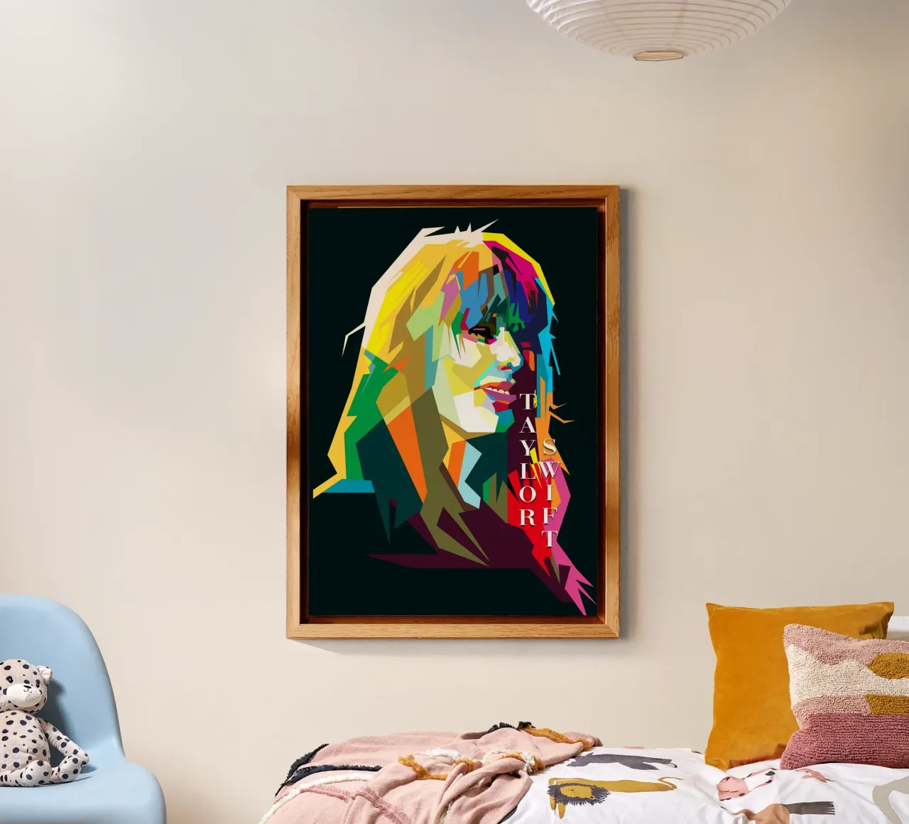 Taylor Swift Celebrità famosa WPAP Trending Now pannello forex da Artkreator