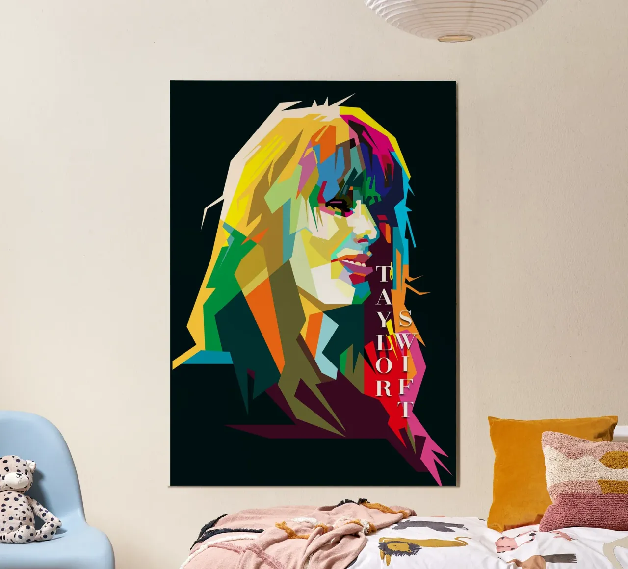 Taylor Swift Celebrità famosa WPAP Trending Now pannello forex da Artkreator