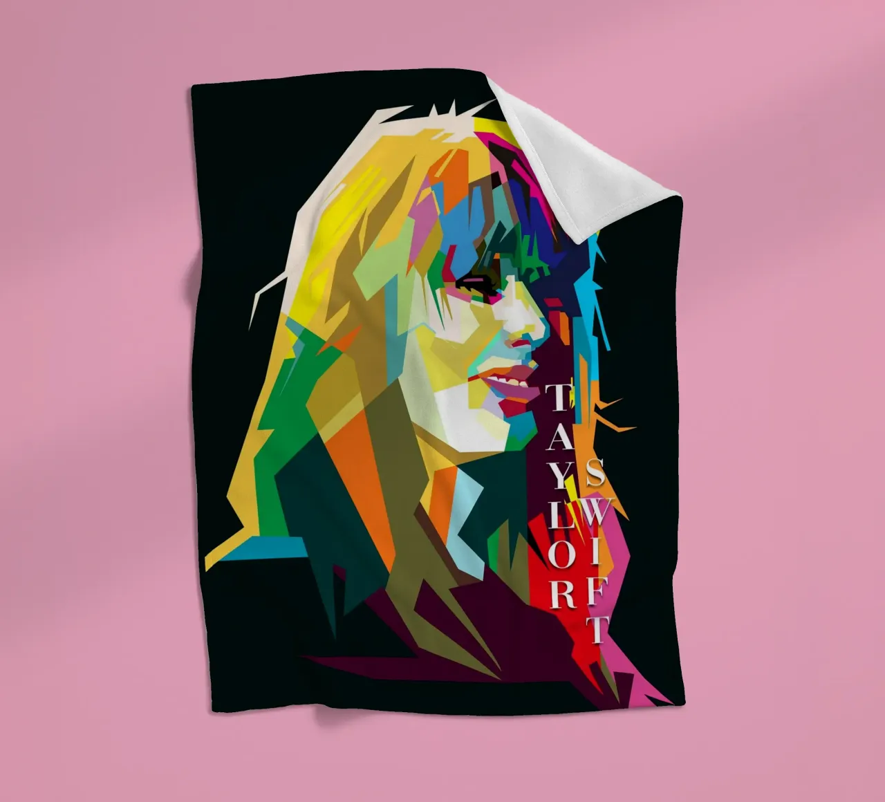 Taylor Swift Berühmte Berühmtheit WPAP Trending Now Fleecedecke von Artkreator