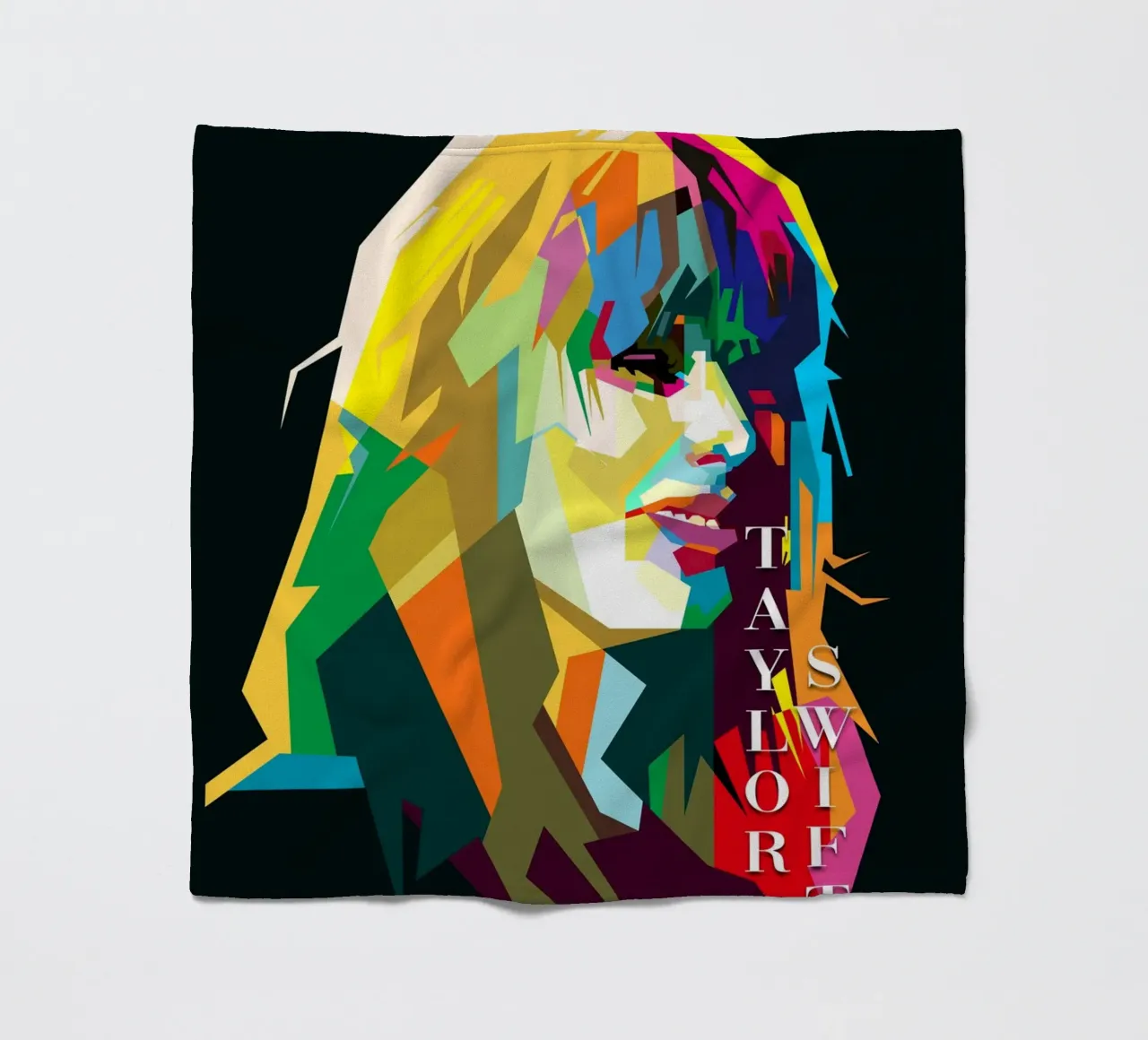 Taylor Swift Berühmte Berühmtheit WPAP Trending Now Fleecedecke von Artkreator
