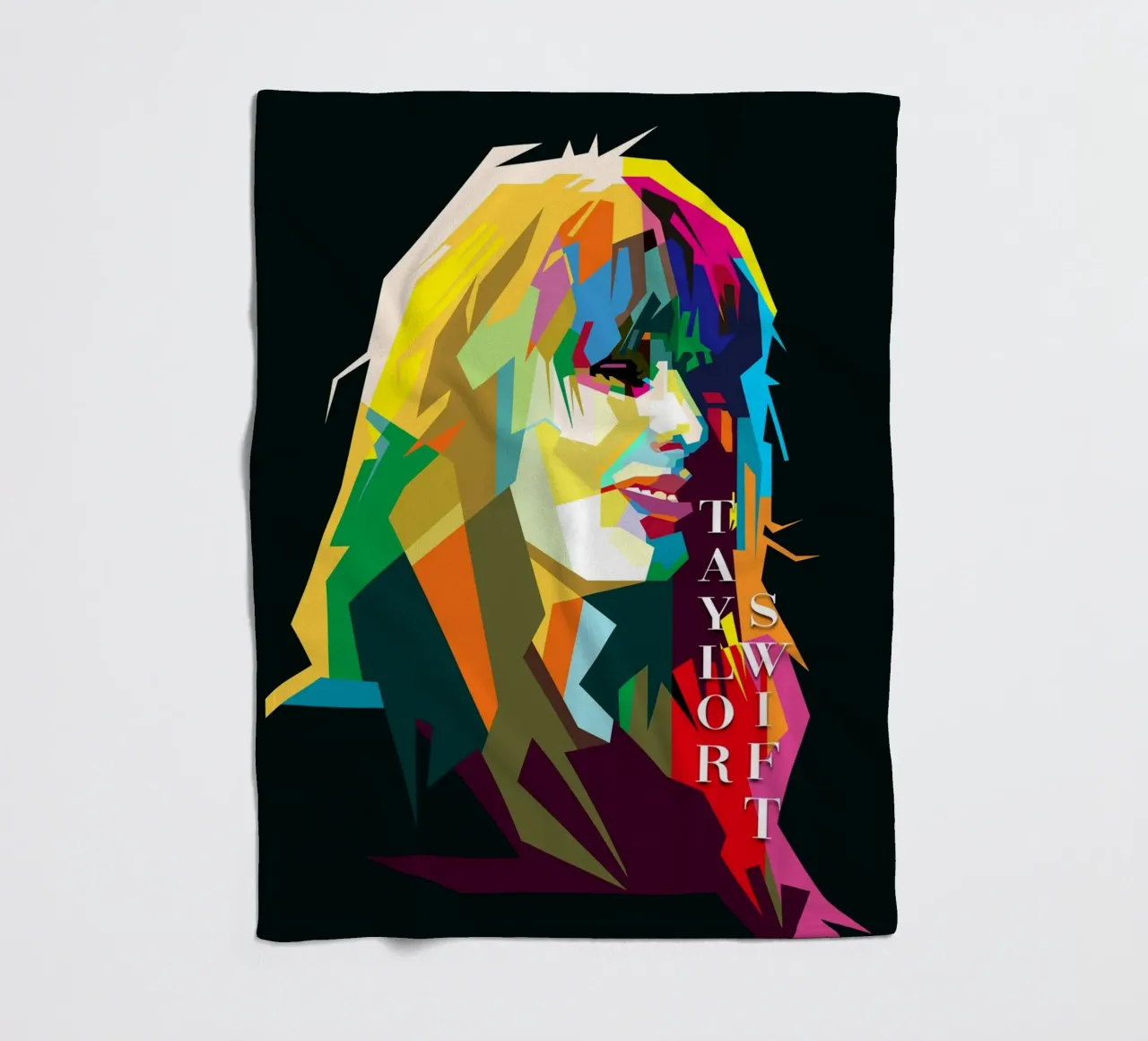 Taylor Swift Berühmte Berühmtheit WPAP Trending Now Fleecedecke von Artkreator