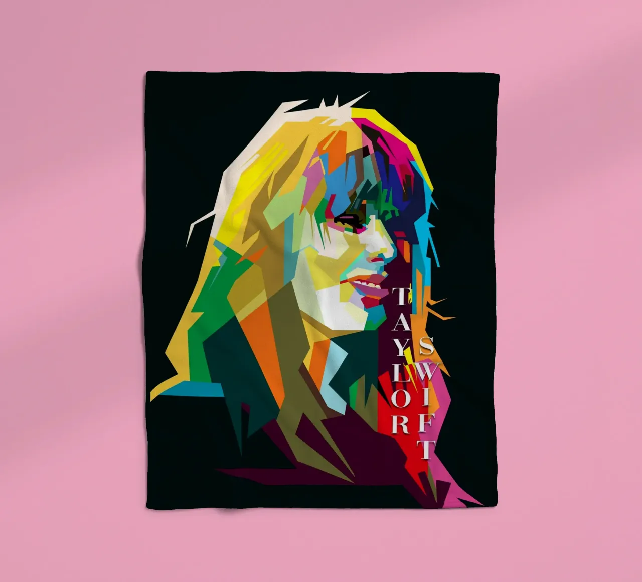 Taylor Swift Berühmte Berühmtheit WPAP Trending Now Fleecedecke von Artkreator