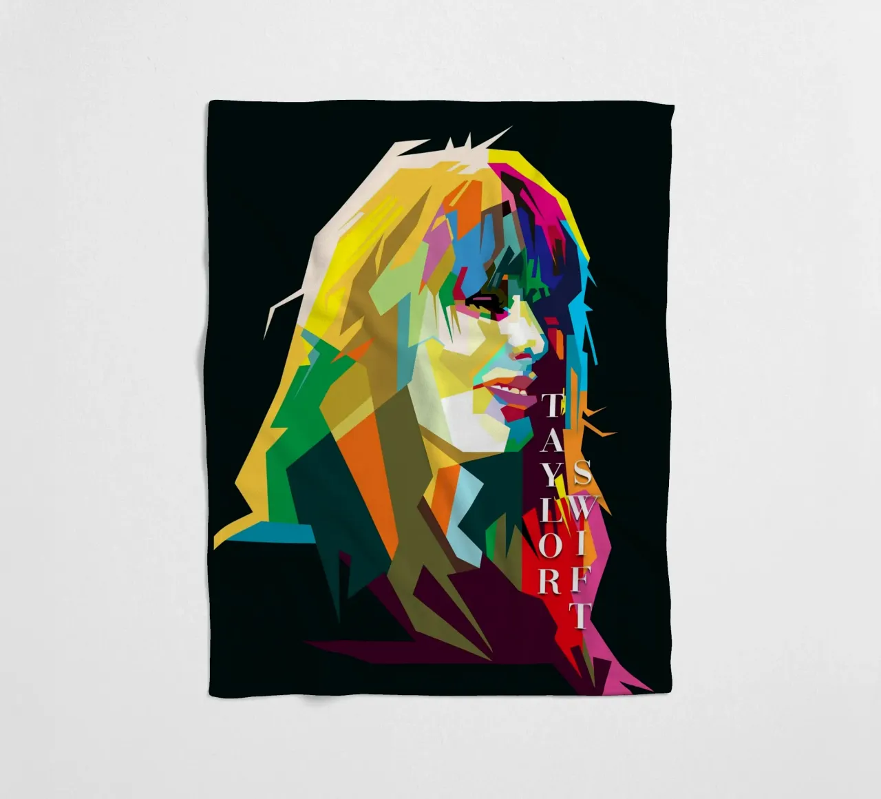 Taylor Swift Berühmte Berühmtheit WPAP Trending Now Fleecedecke von Artkreator