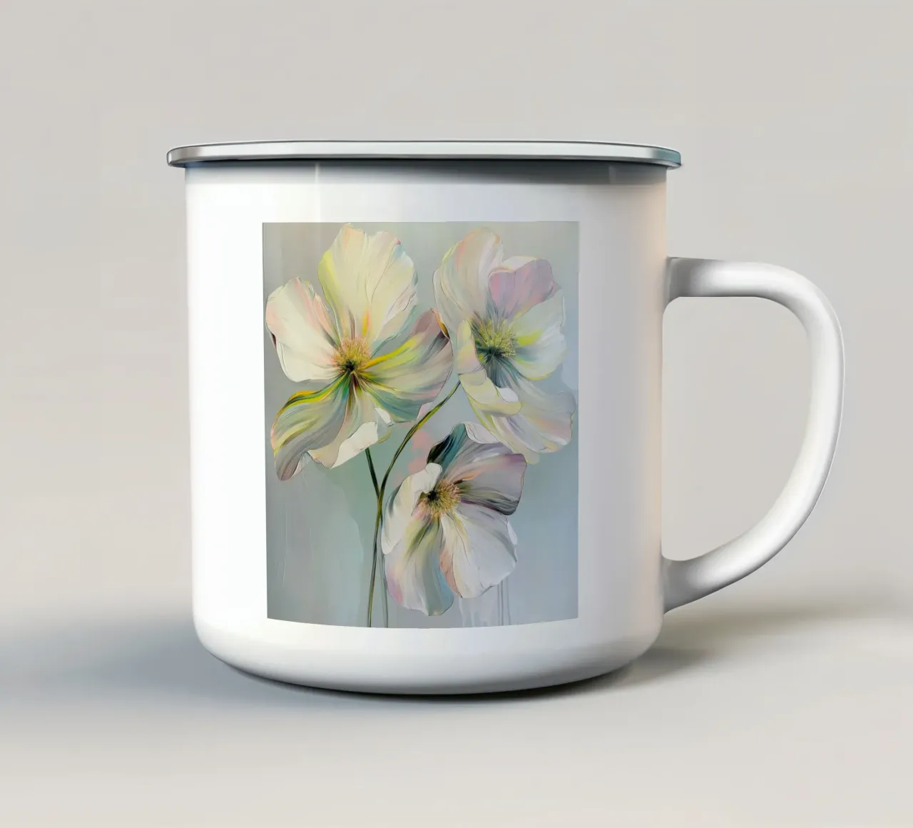 I fiori tazza in smalto da Imagine