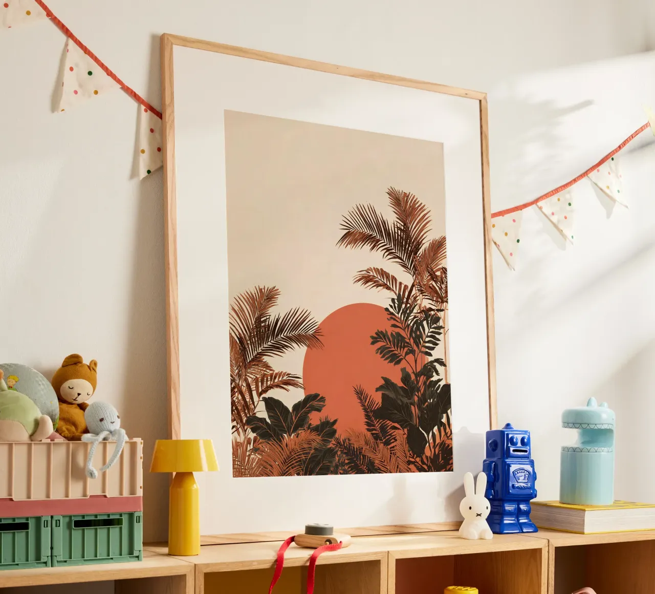 Terracotta Jungle poster da Gypsy Galleria