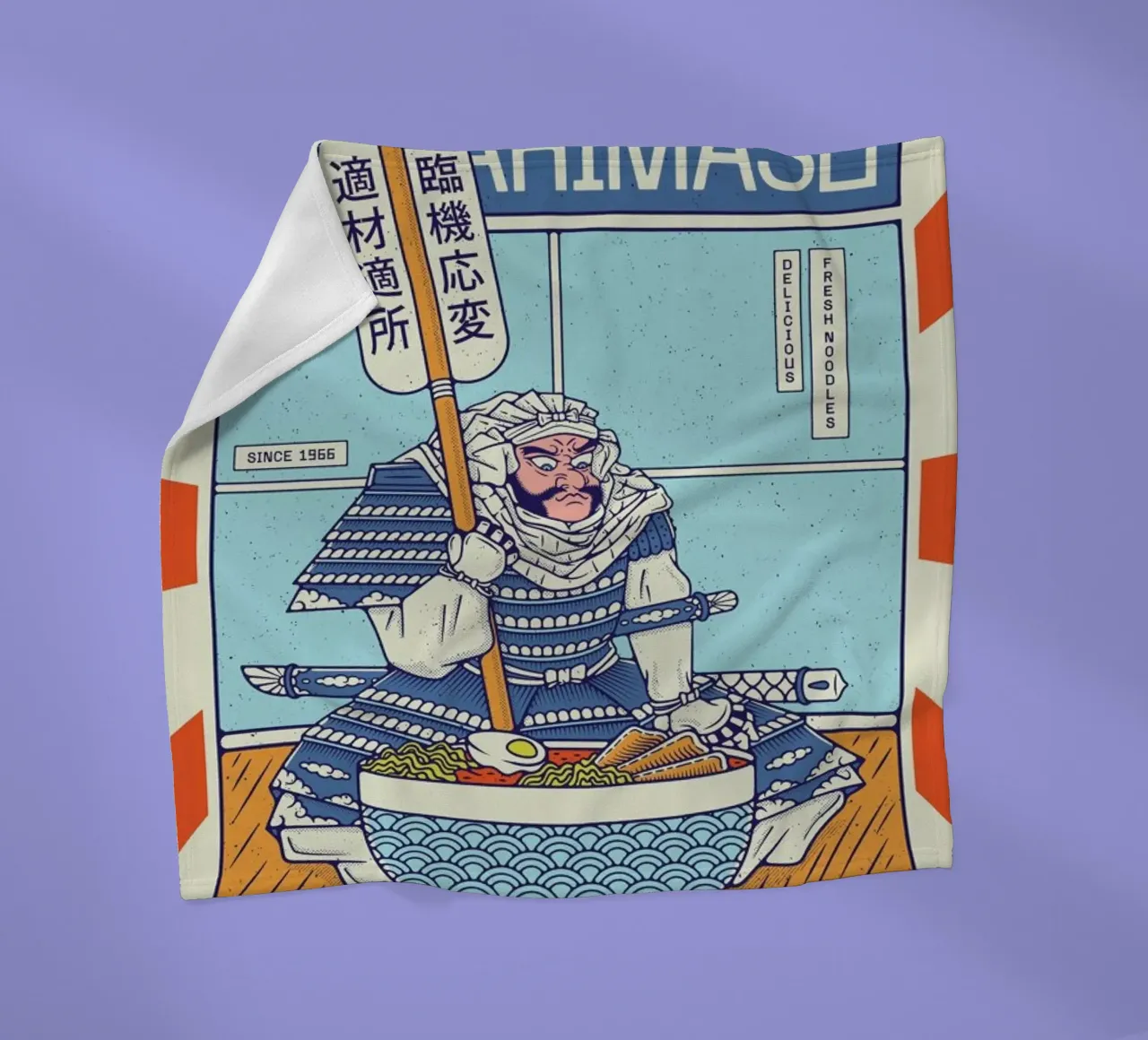Ramen Chef coperta in pile da daylight design studio