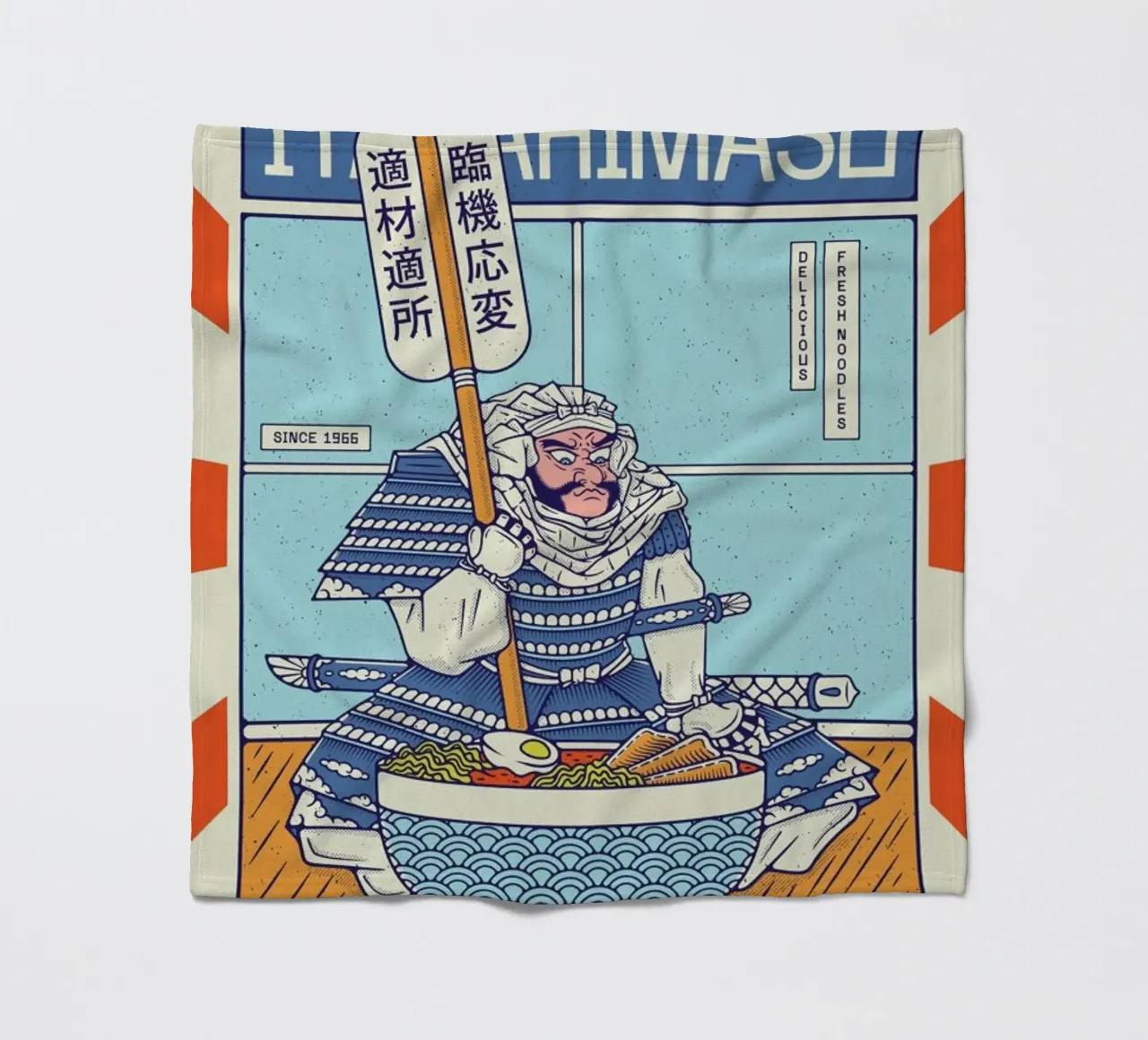 Ramen Chef coperta in pile da daylight design studio