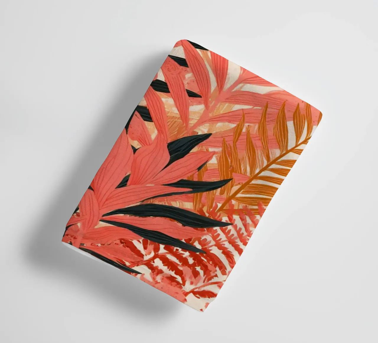 Terracotta Botanical towel by Gypsy Galleria