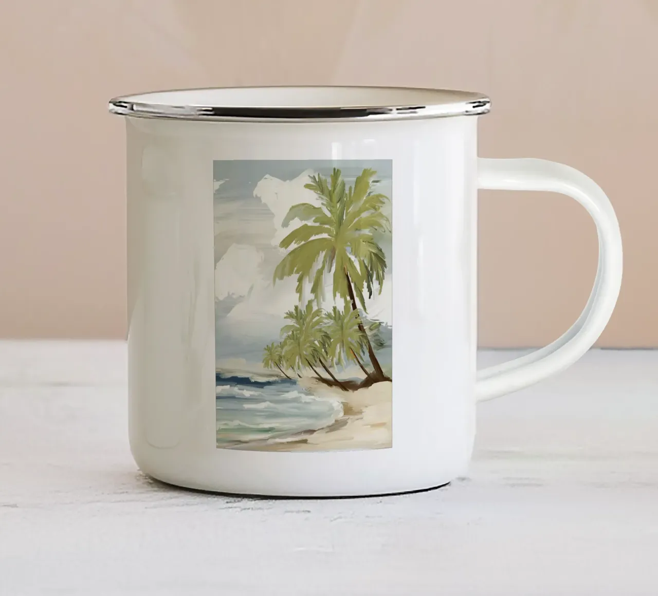 Endless Seas tropical paradise tazza in smalto da mysteriouscoco