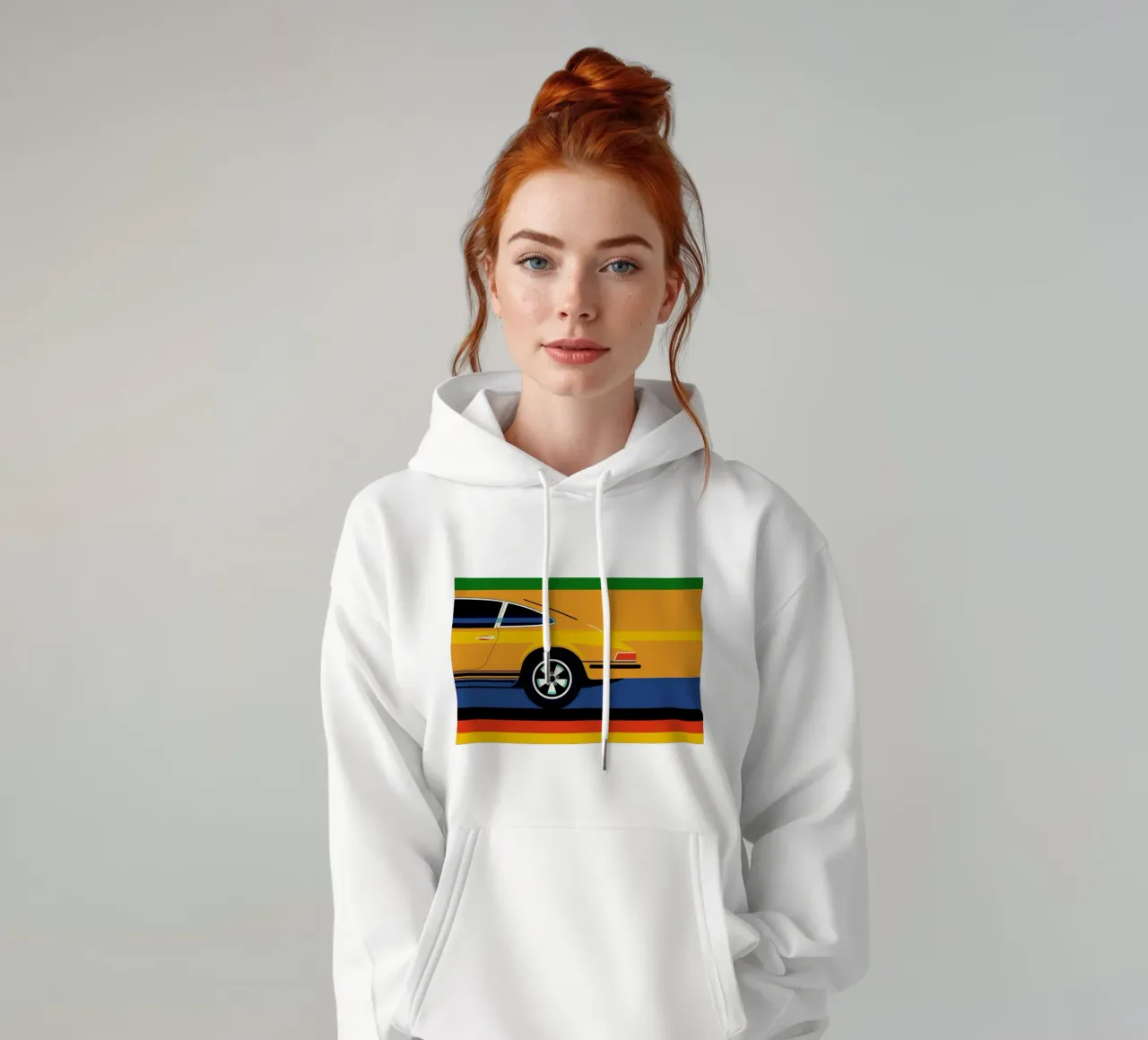 Porsche Back felpa con cappuccio da Bo Lundberg