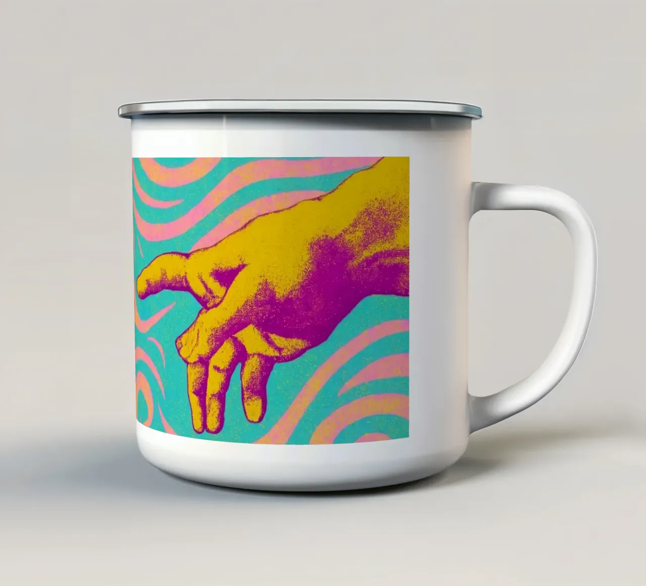 The Touch (Neon Masters Series) tazza in smalto da treechild