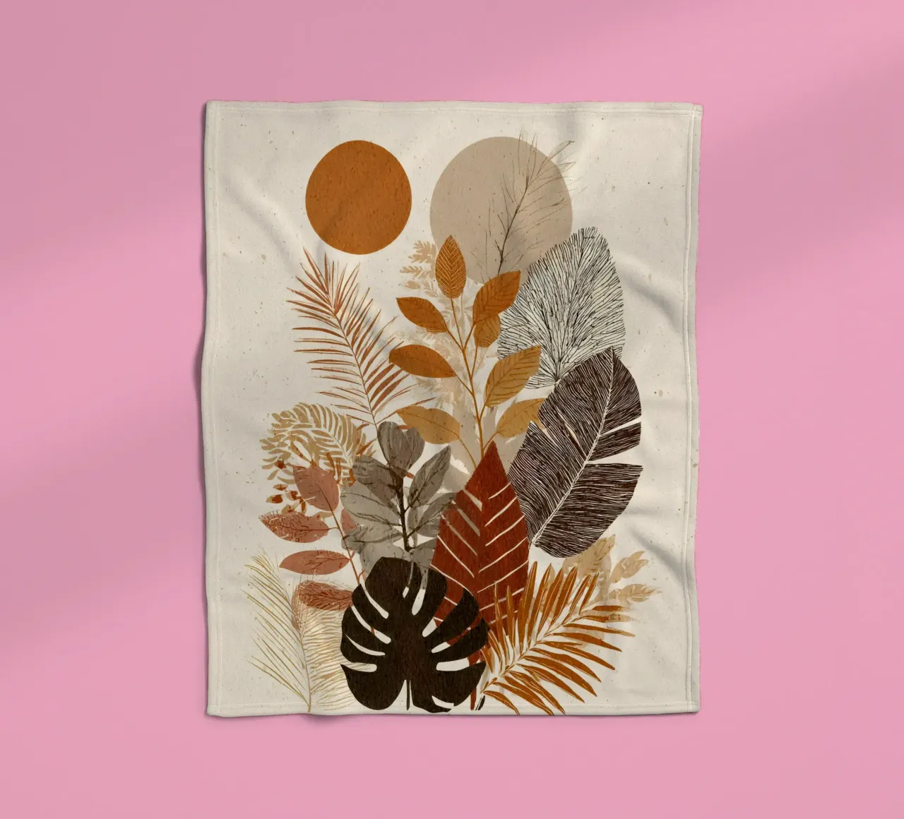 Botanical Jungle coperta in pile da Gypsy Galleria