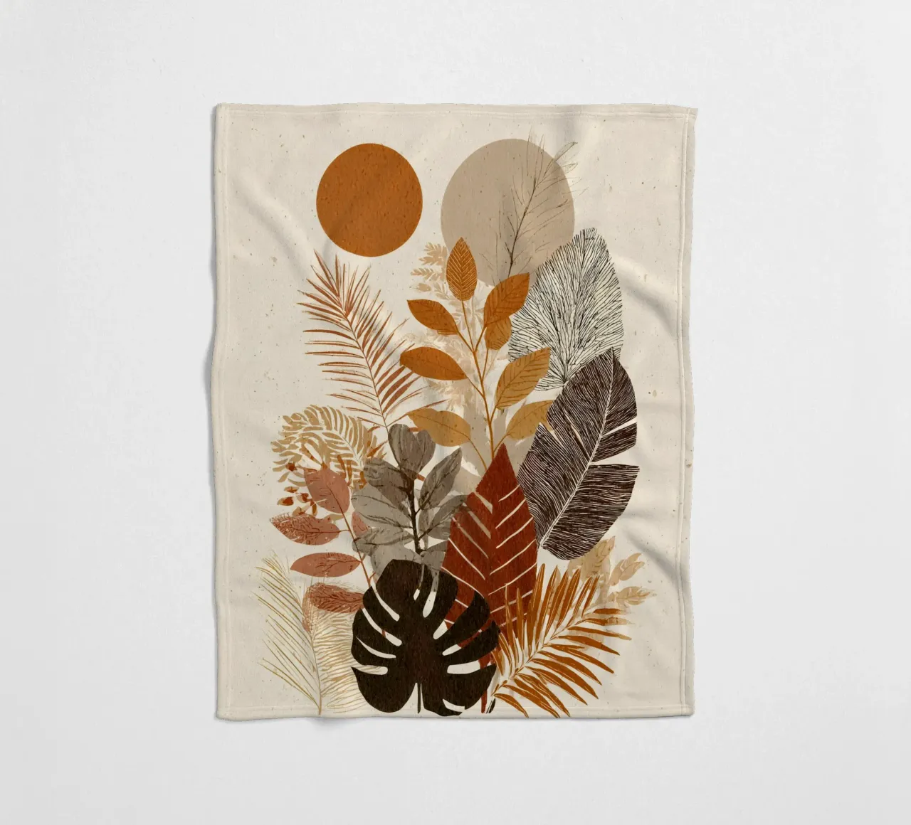 Botanical Jungle coperta in pile da Gypsy Galleria