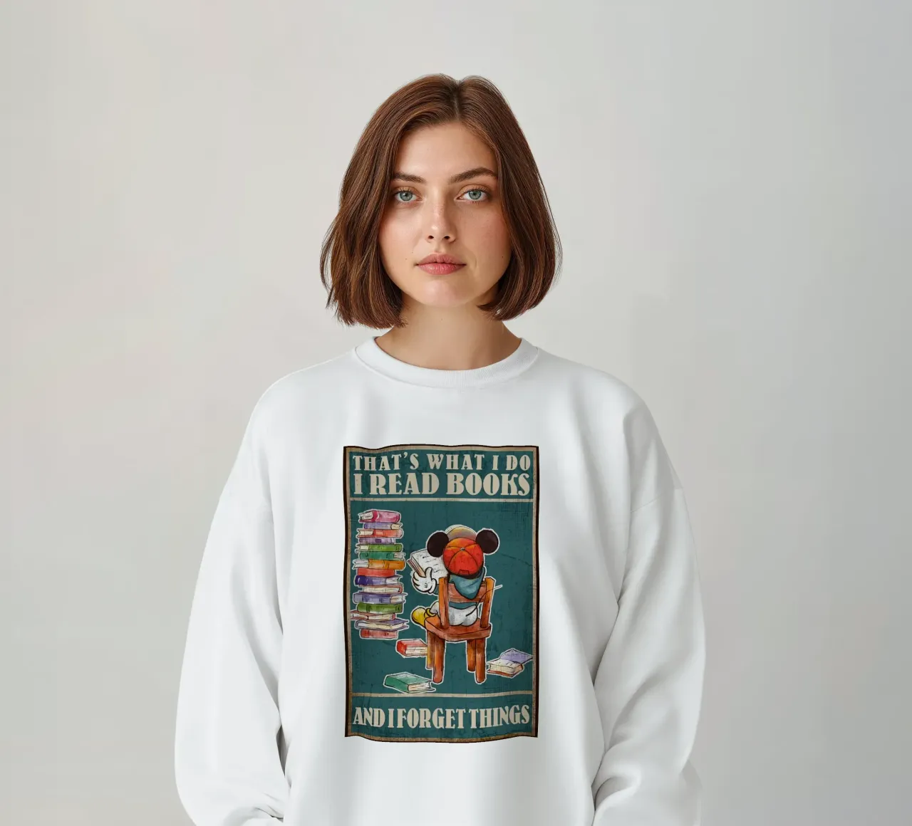 That's What I Do I Read Books and Forget Things sweatshirt by Aaronshop